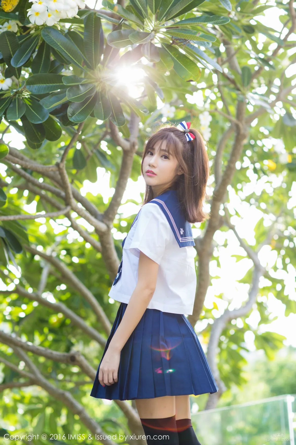 Sandy Chen Tianyang, Pure School Uniform Series + Sexy Bikini [IMISS] Vol.134 Photo Set photo 6