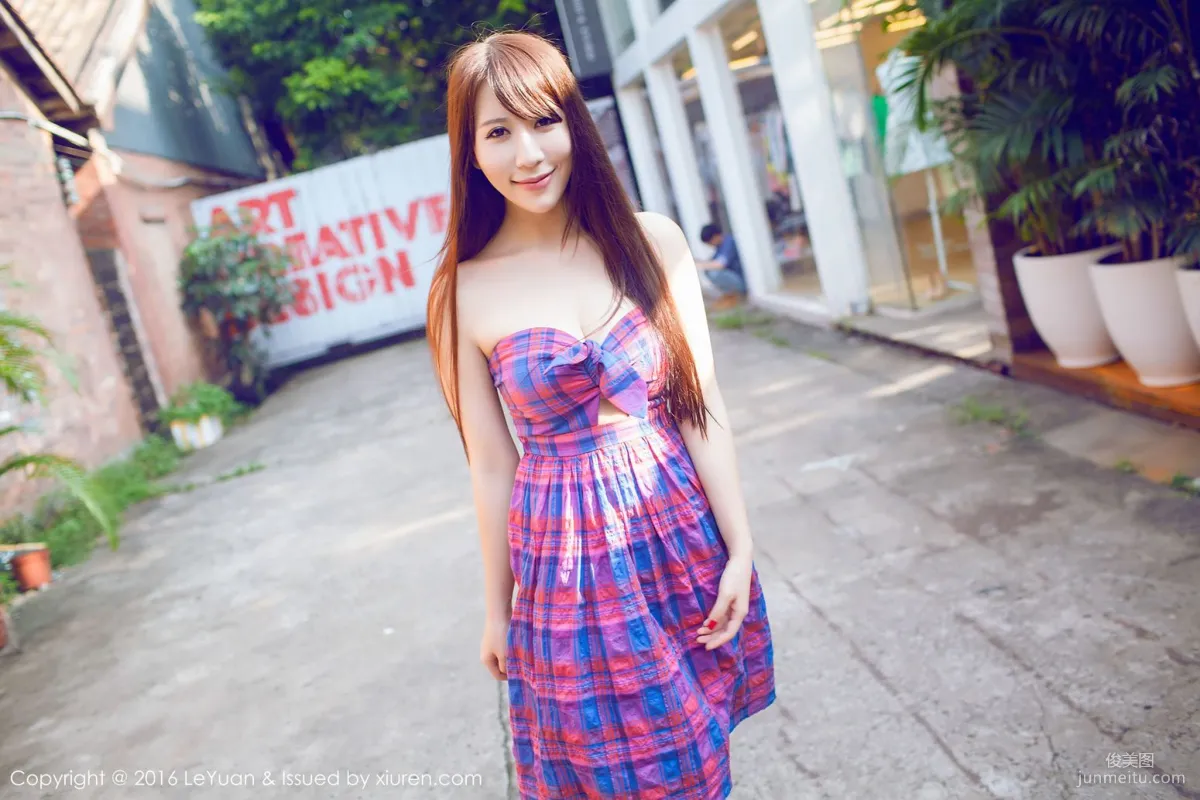 Ai Wei 'Fresh and Light Street Snap Series' [LeYuan] Vol.020 Photo Set photo 46