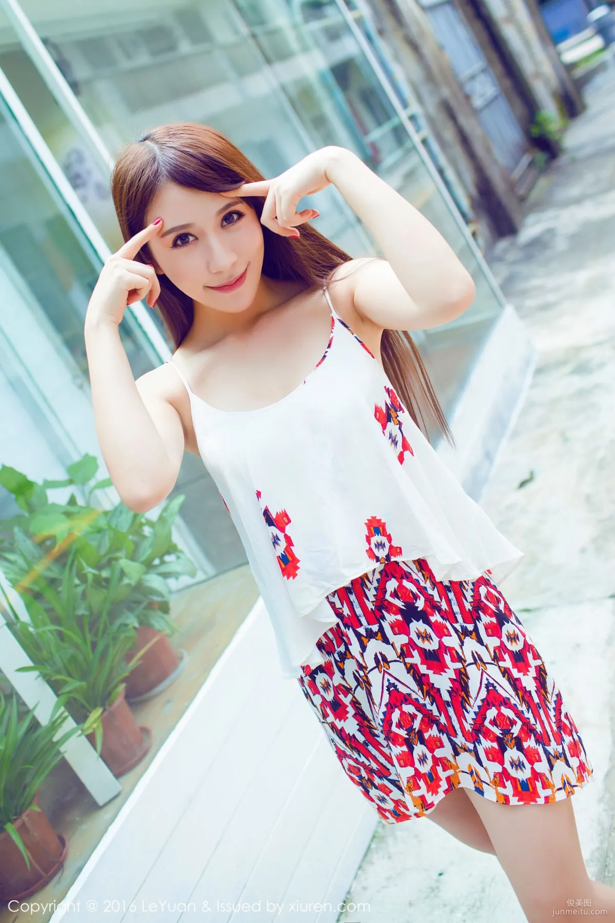 Ai Wei 'Fresh and Light Street Snap Series' [LeYuan] Vol.020 Photo Set photo 3