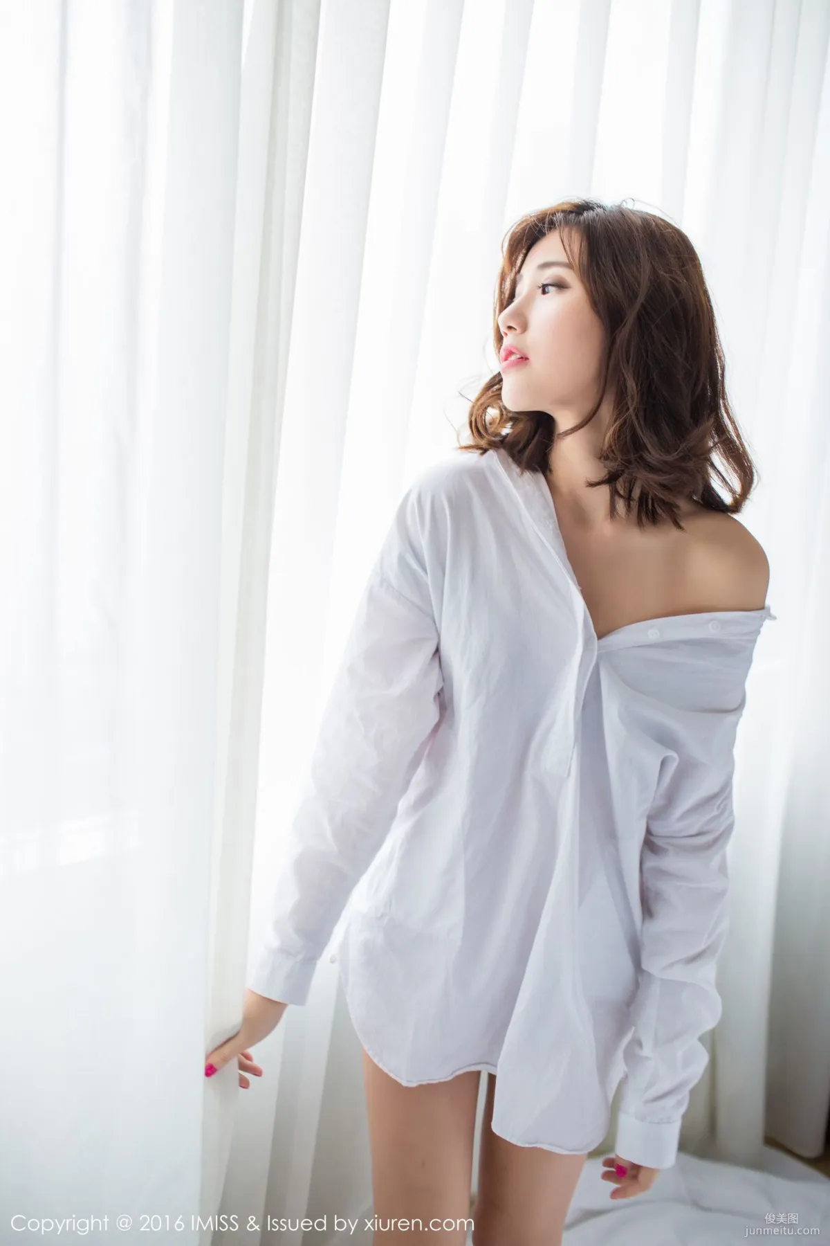 Sandy Chen Tianyang, Hot Pants + Sexy Lace + White Shirt [IMISS] Vol.072 Photo Set photo 41