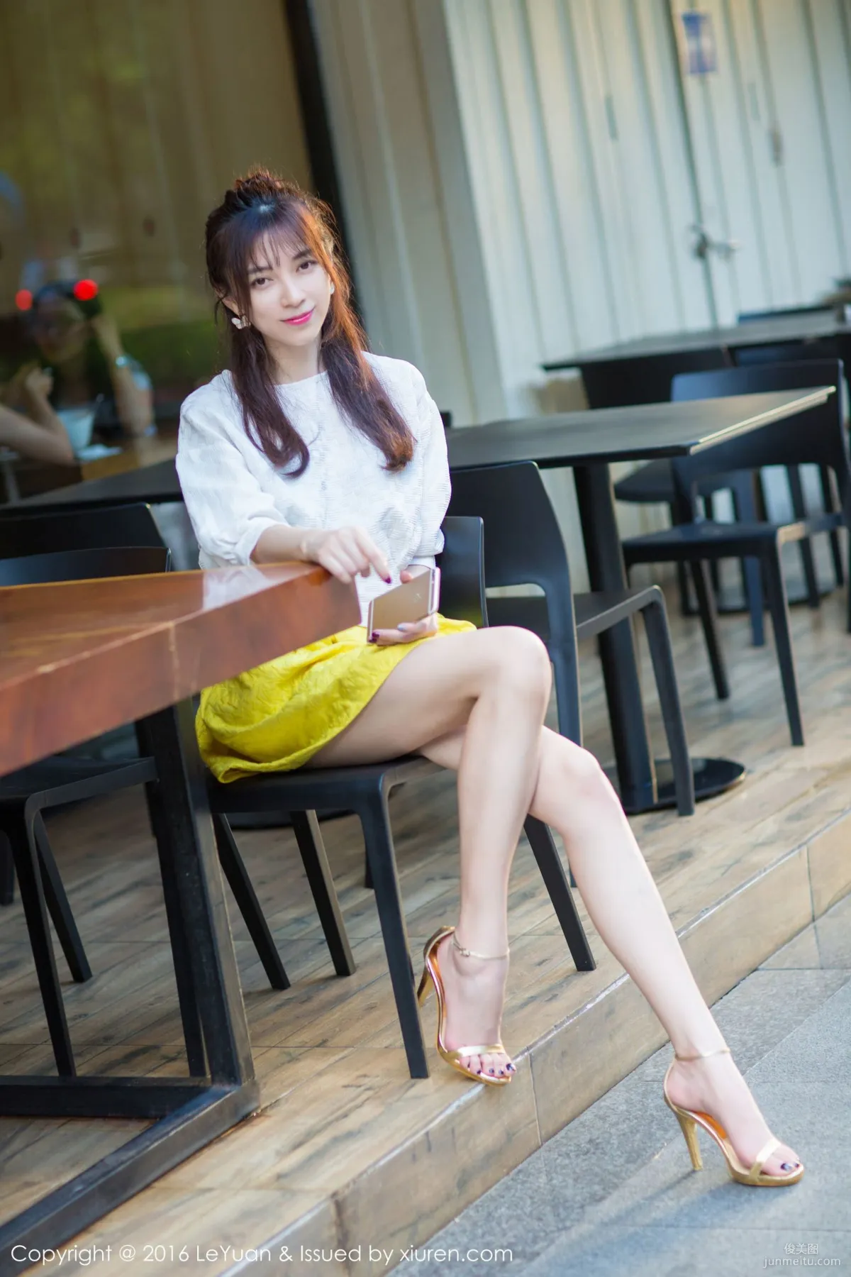 Chuqi kiki《Fresh Street Snap + Bikini Series》 [LeYuan] Vol.006 Photo Set photo 48