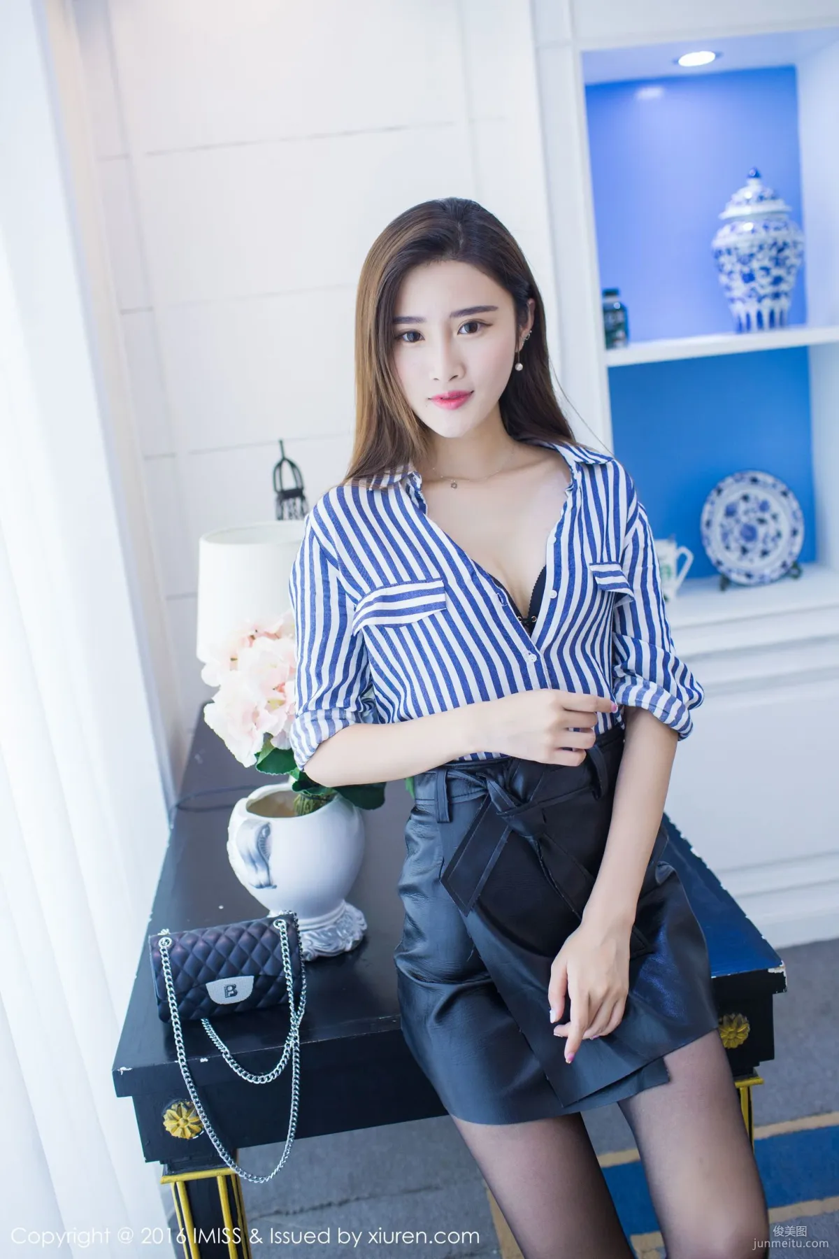 Gege Wuwu, Gentle and Elegant, Petite Beauty Type [IMISS] Vol.135 Photo Set photo 46
