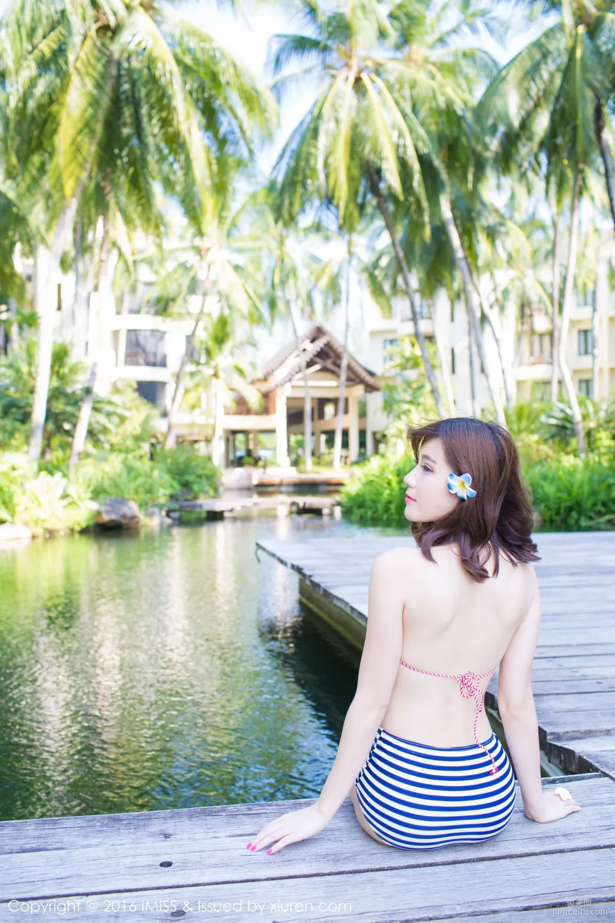 Elegant Beauty @Sandy Chen Tianyang Langkawi Travel Shoot [IMISS] Vol.083 Photo Set photo 23