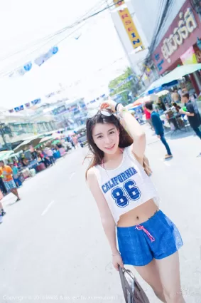 vetiver嘉寶貝兒《國外清新街拍》 [愛蜜社IMiss] Vol.126 寫真集