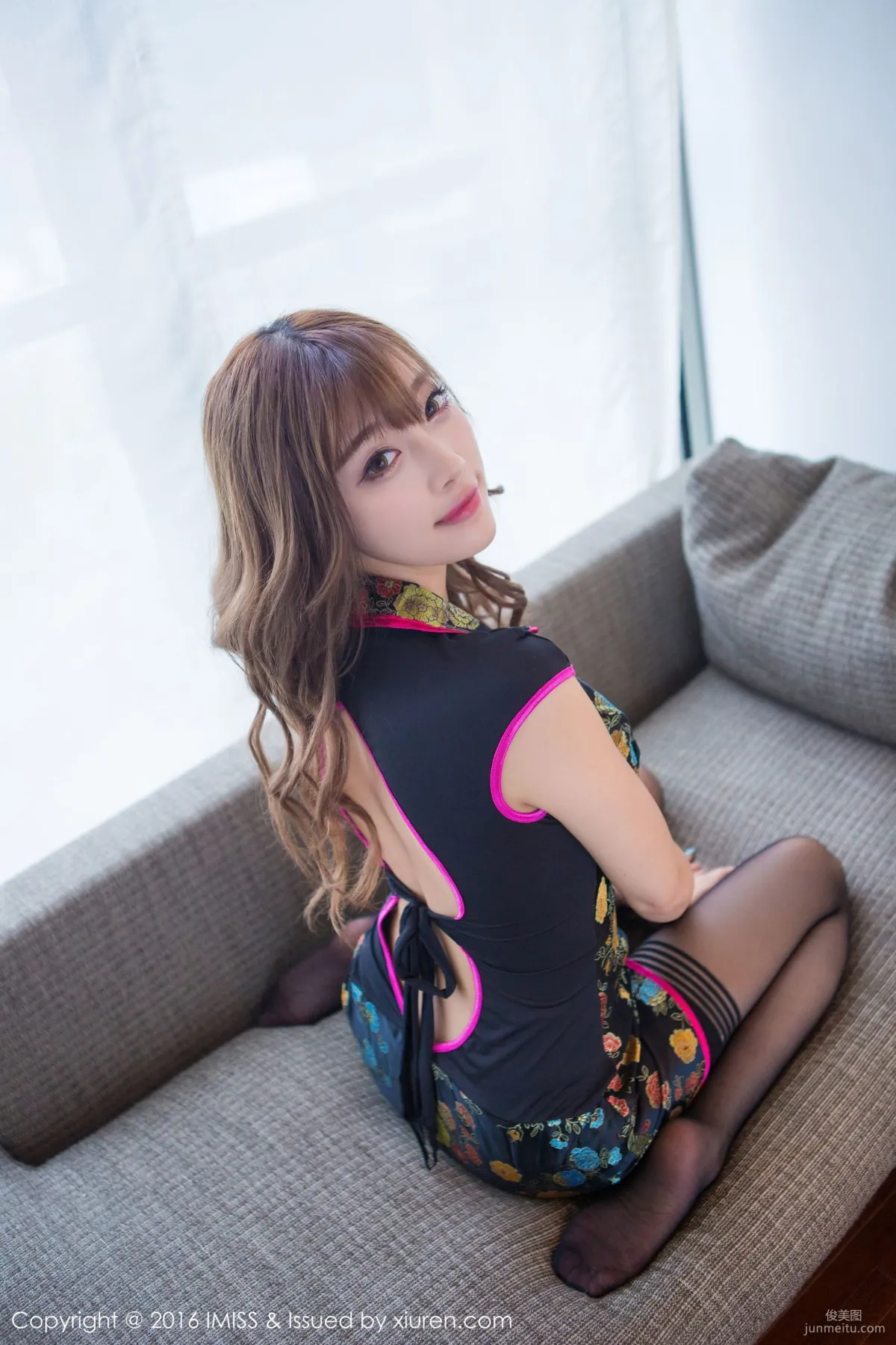 sugar Xiao Tianxin CC, Beauty Dressed as a Beast + Qipao and Stockings [IMISS] Vol.136 Photo Set photo 43