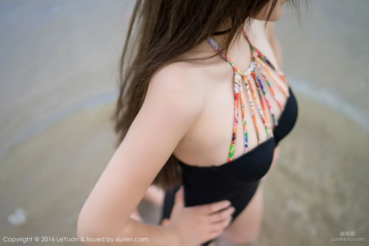 Leng Buding, Beach Outdoor Shoot [LeYuan] Vol.011 Photo Set photo 5