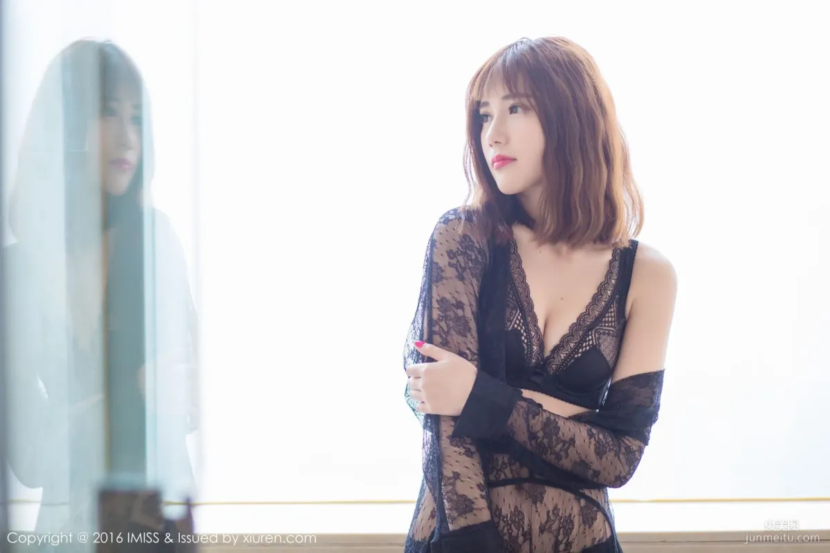 Sandy Chen Tianyang, Hot Pants + Sexy Lace + White Shirt [IMISS] Vol.072 Photo Set photo 9