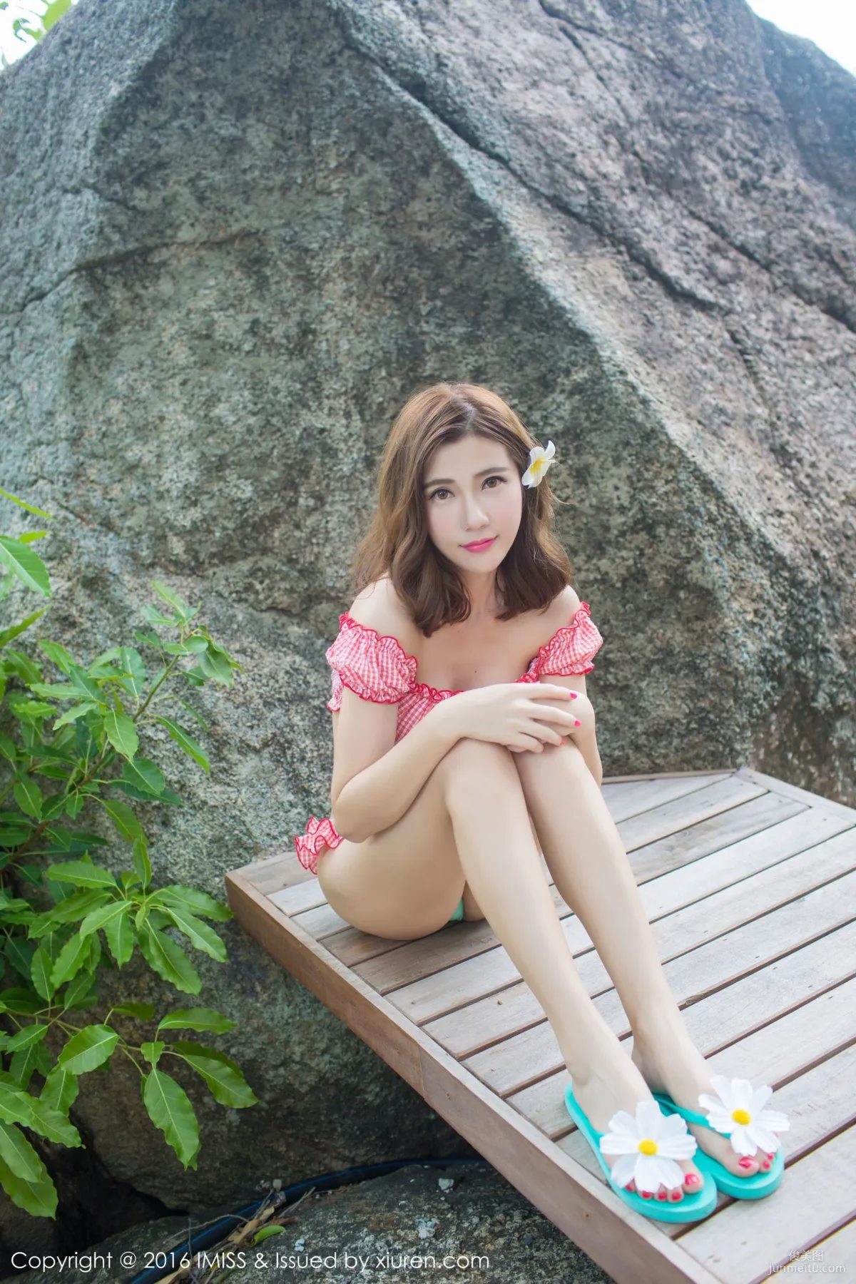 Sandy Chen Tianyang, Pure School Uniform Series + Sexy Bikini [IMISS] Vol.134 Photo Set photo 53