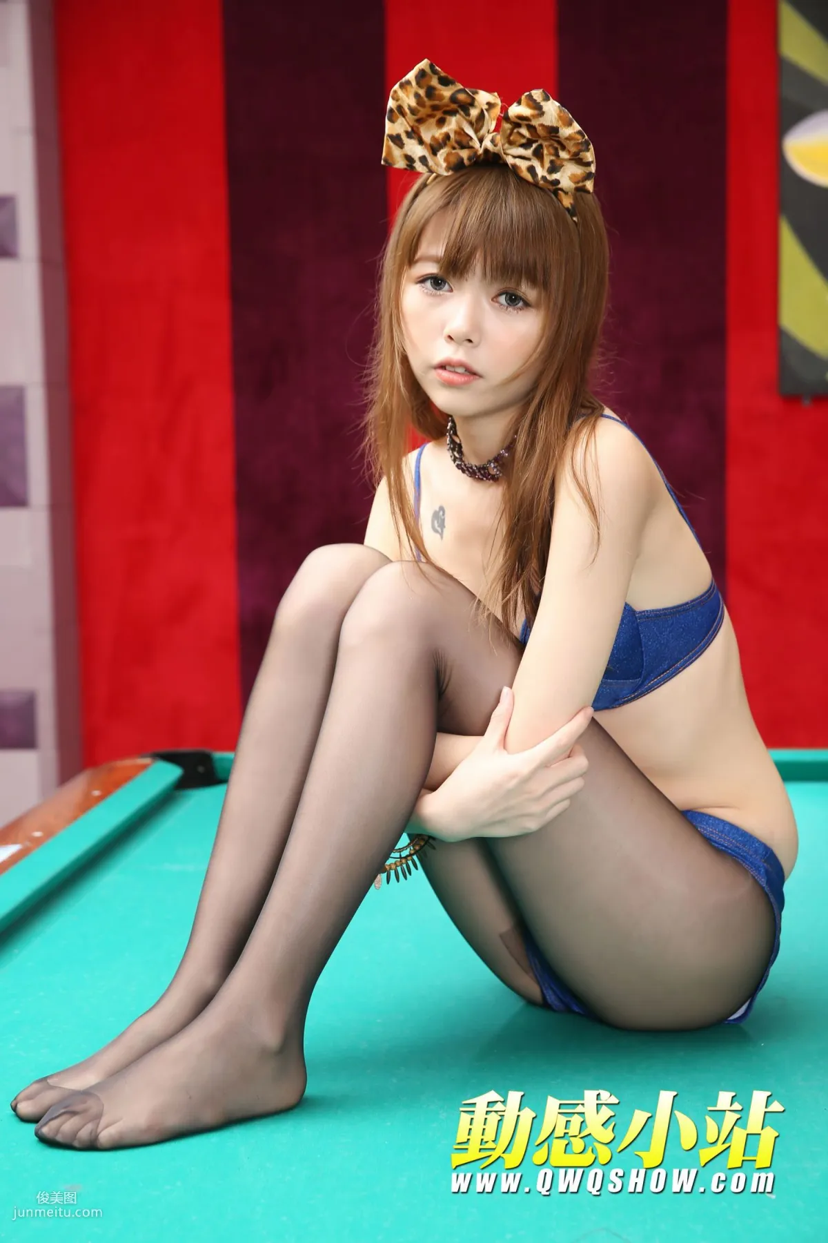動感之星 香香《台球貓妹子》 [動感小站] NO.243 寫真集 49