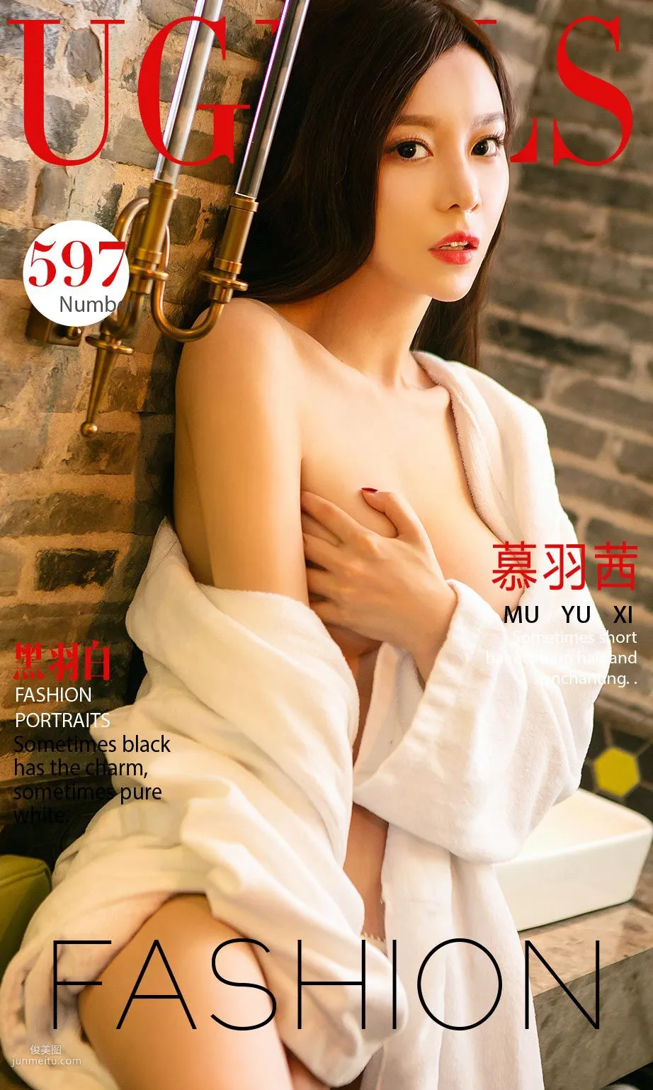 慕羽茜《黑羽白》 [尤果圈] No.597 写真集1