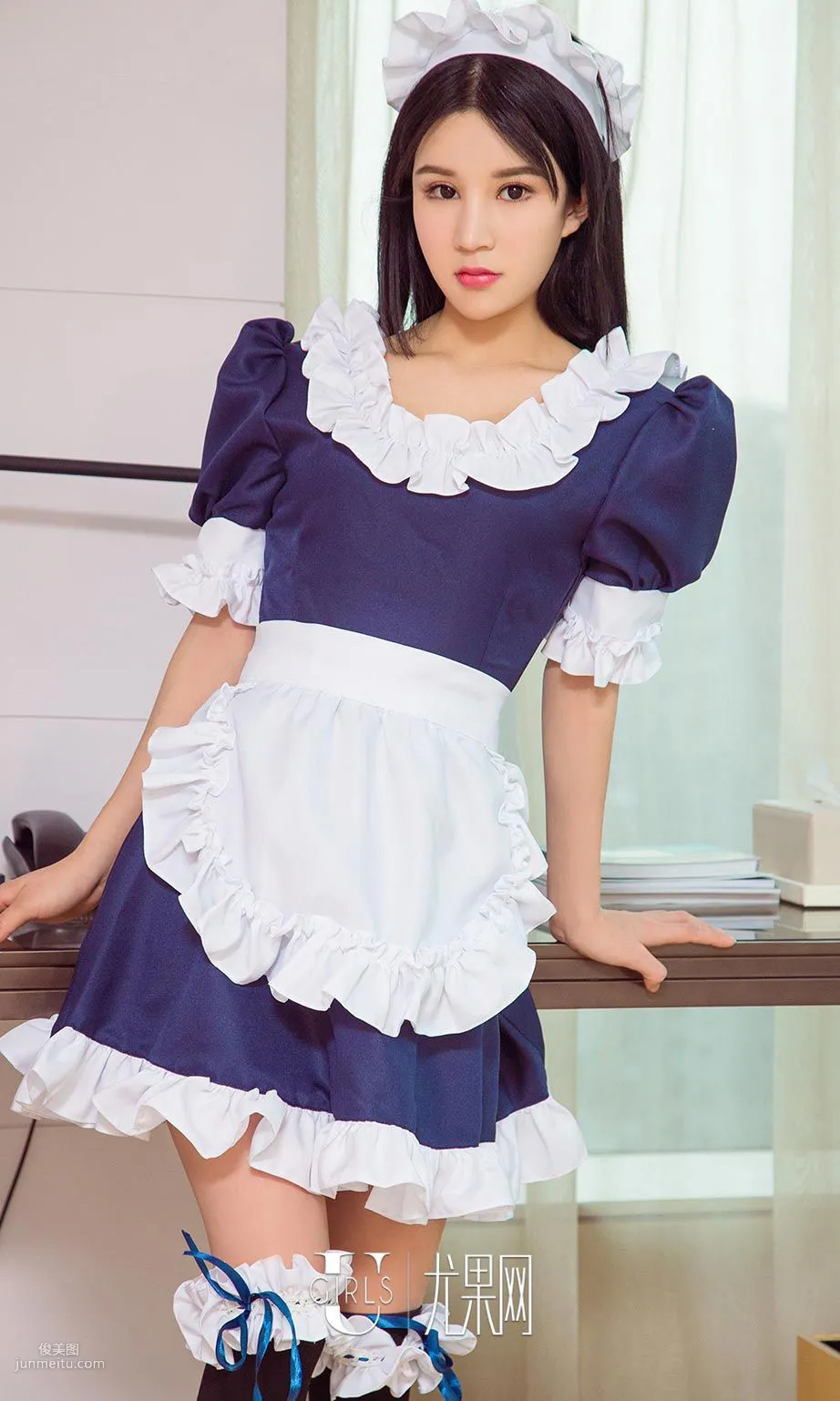 Chen Qi《Maid Qi's Adventure》 [Ugirls App] No.635 Photo Set photo 14