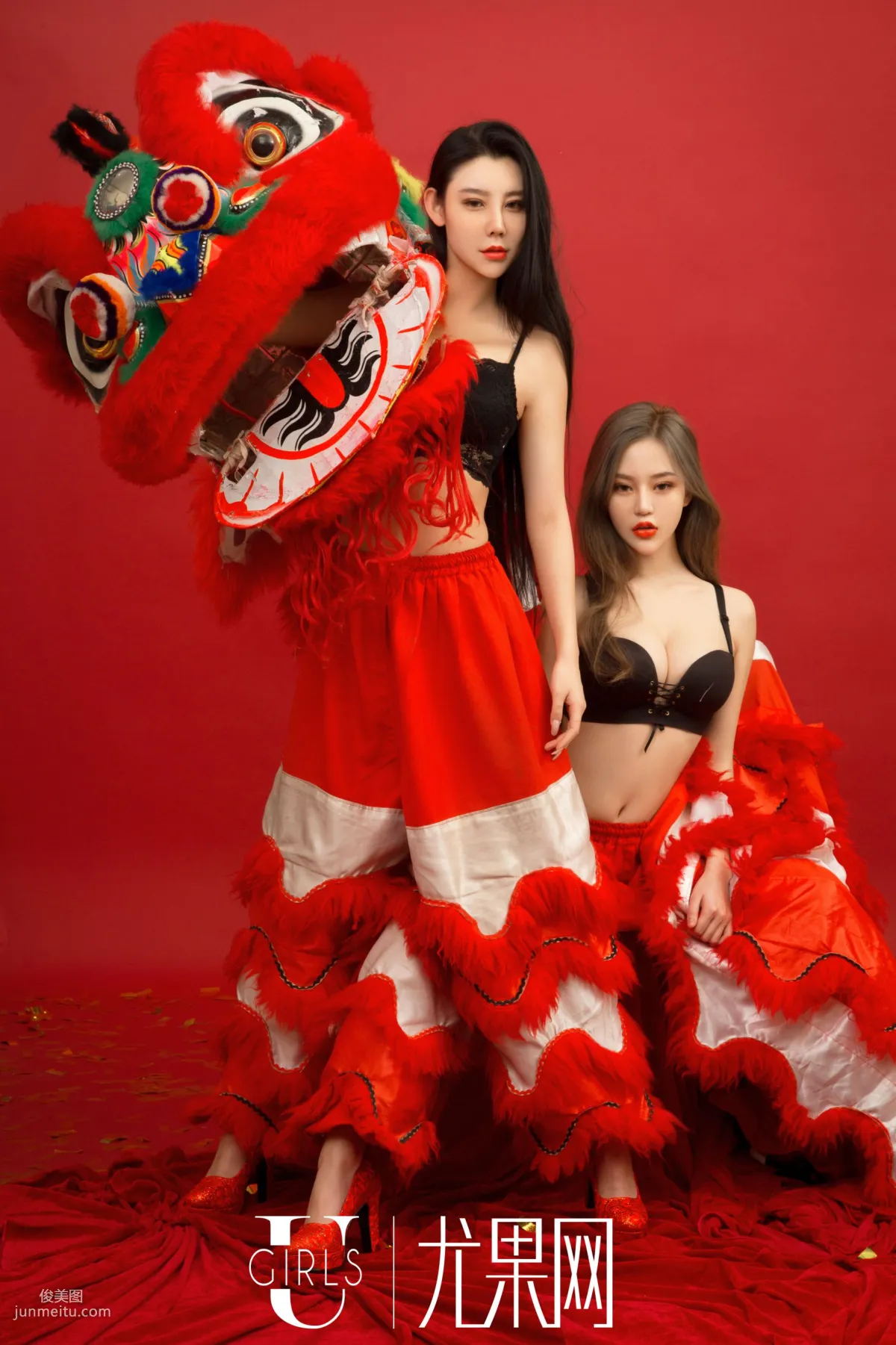 [Ugirls] U245 Ning Ran, Mikka, Shi Shi, Auspicious Rooster New Year Theme Photo Shoot photo 4