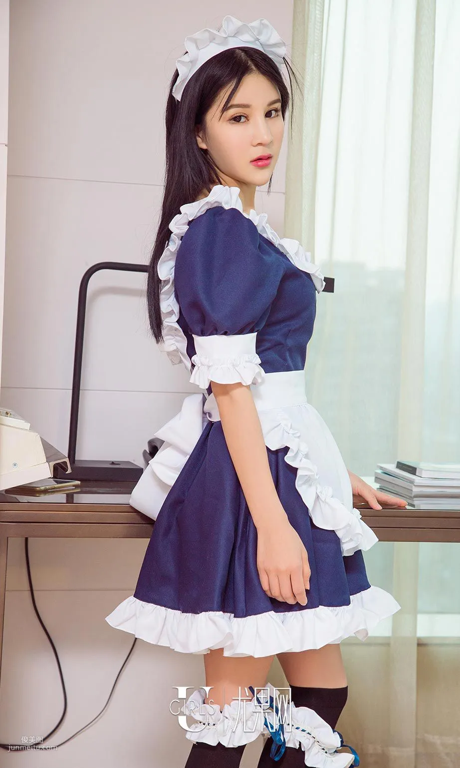 Chen Qi《Maid Qi's Adventure》 [Ugirls App] No.635 Photo Set photo 15