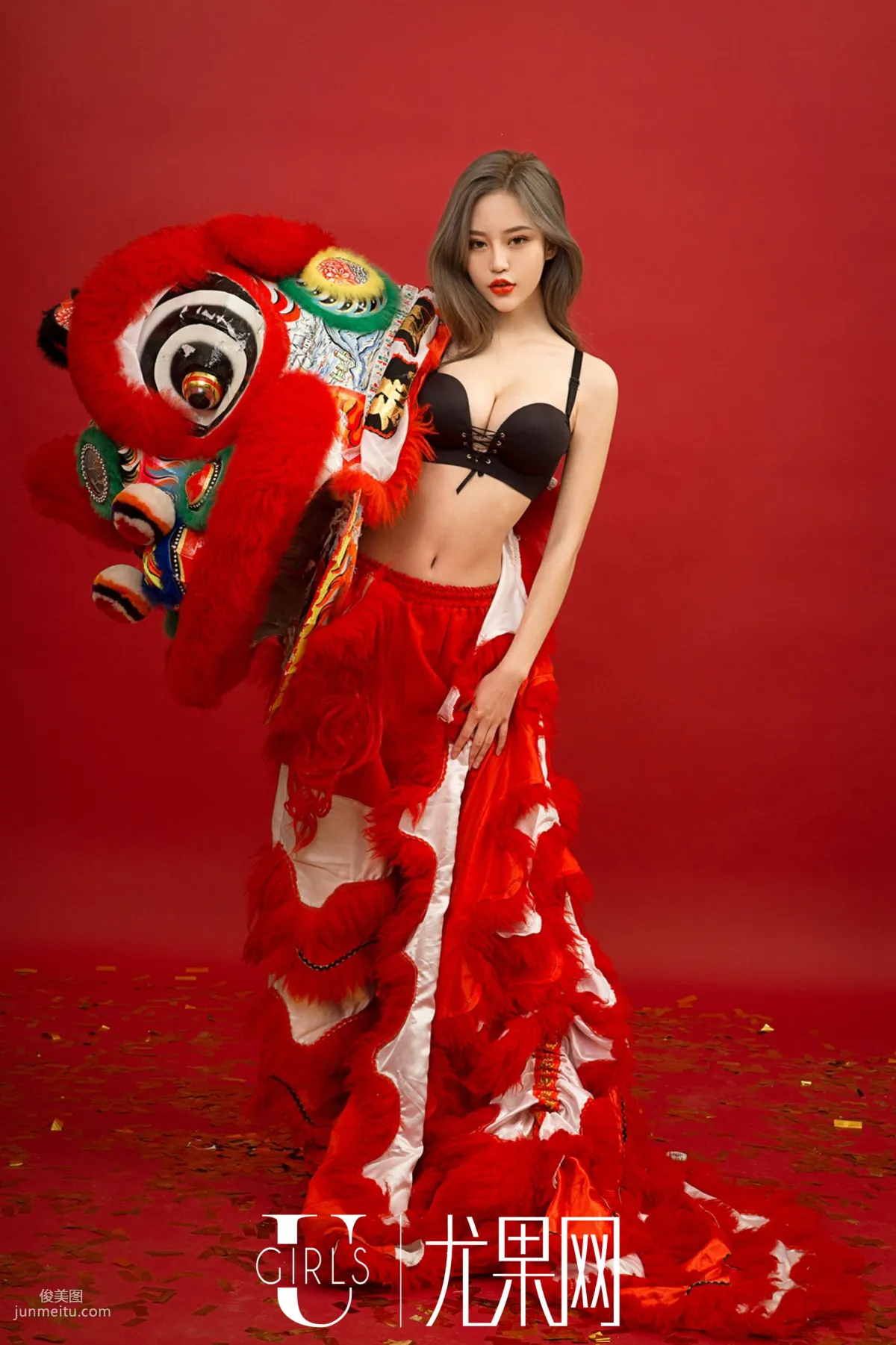 [Ugirls] U245 Ning Ran, Mikka, Shi Shi, Auspicious Rooster New Year Theme Photo Shoot photo 1
