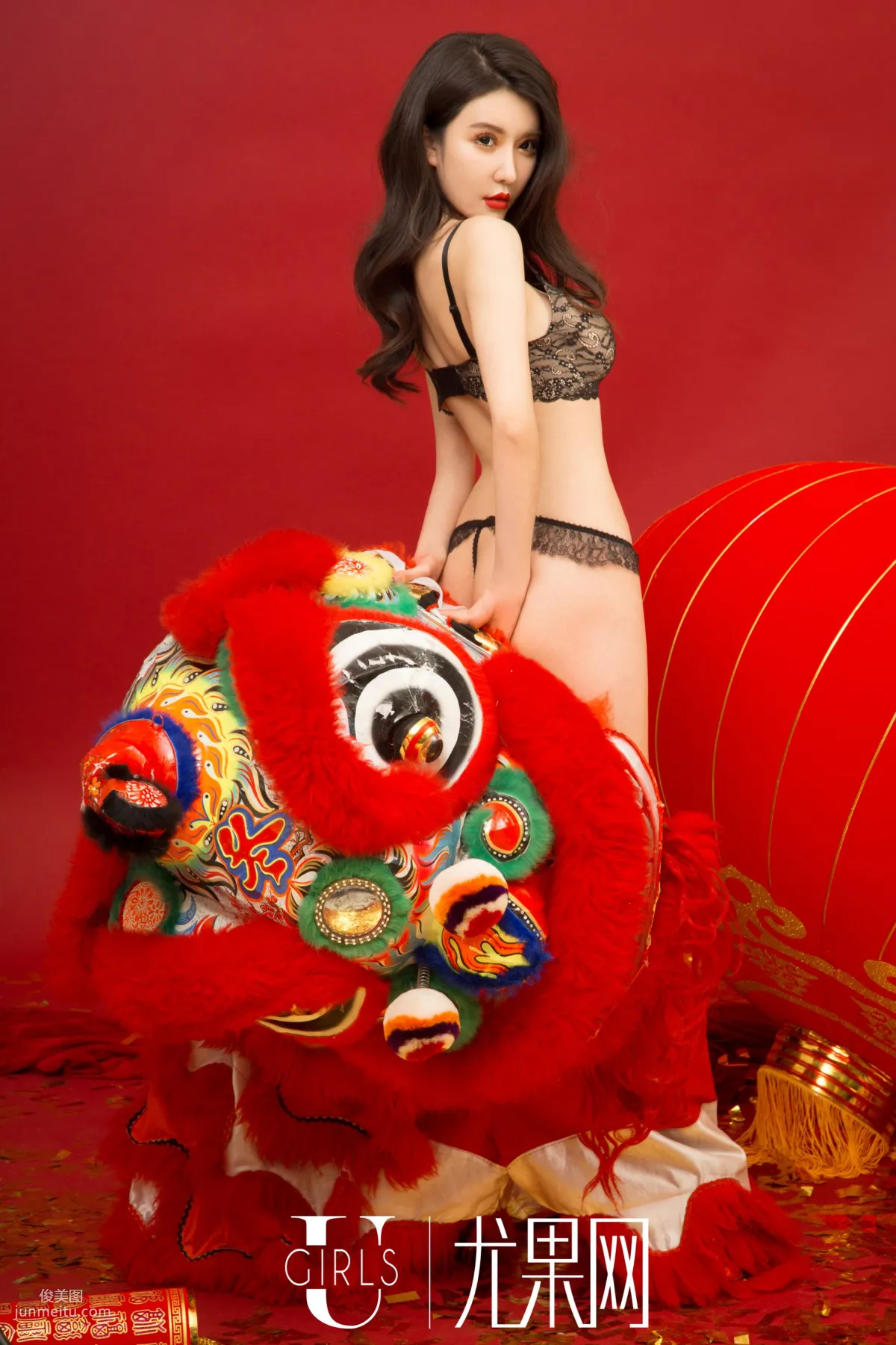 [Ugirls] U245 Ning Ran, Mikka, Shi Shi, Auspicious Rooster New Year Theme Photo Shoot photo 19