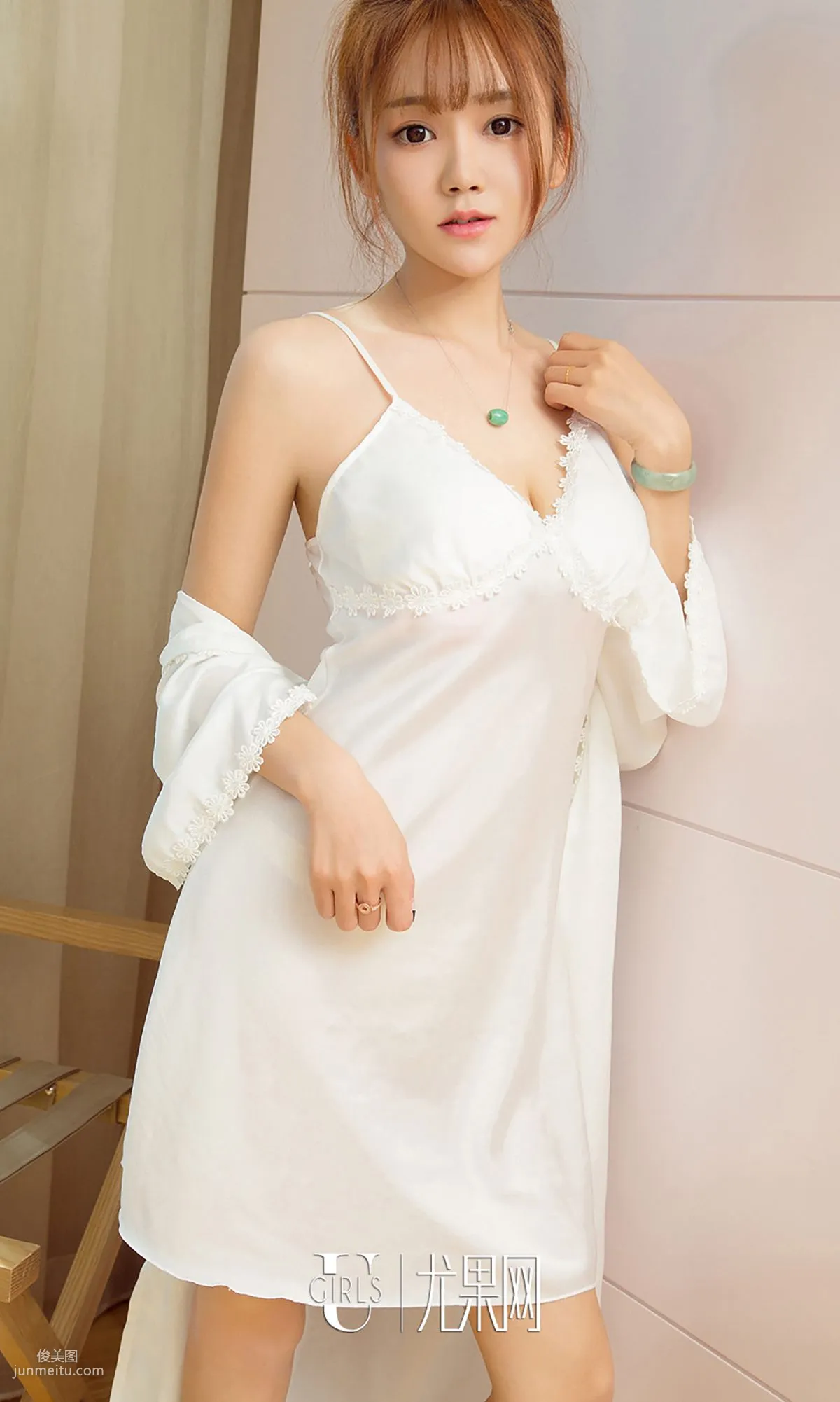 Zhou Xinqing 'Good Mood on Holiday' [Ugirls App] No.711 Photo Set photo 8