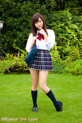 私立Bejean女學館 Natsuha Maeyama 前山奈津巴 [Bejean On Line] 寫真集