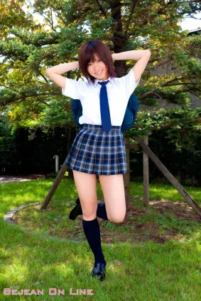 私立Bejean女學館 Reina Ohkawa 大川麗奈 [Bejean On Line] 寫真集