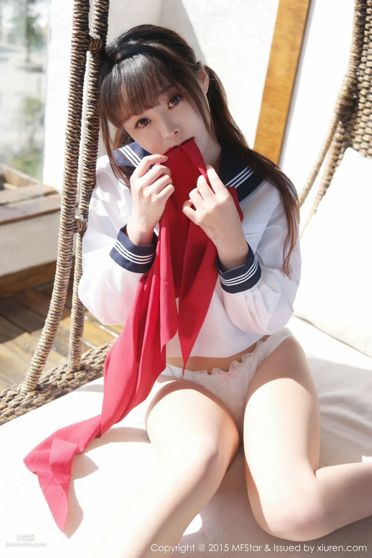 Liu Youqi Sevenbaby 'Dali Travel Shoot' Sailor Uniform Seductive Girl [MFStar] Vol.002 Photo Set photo 20