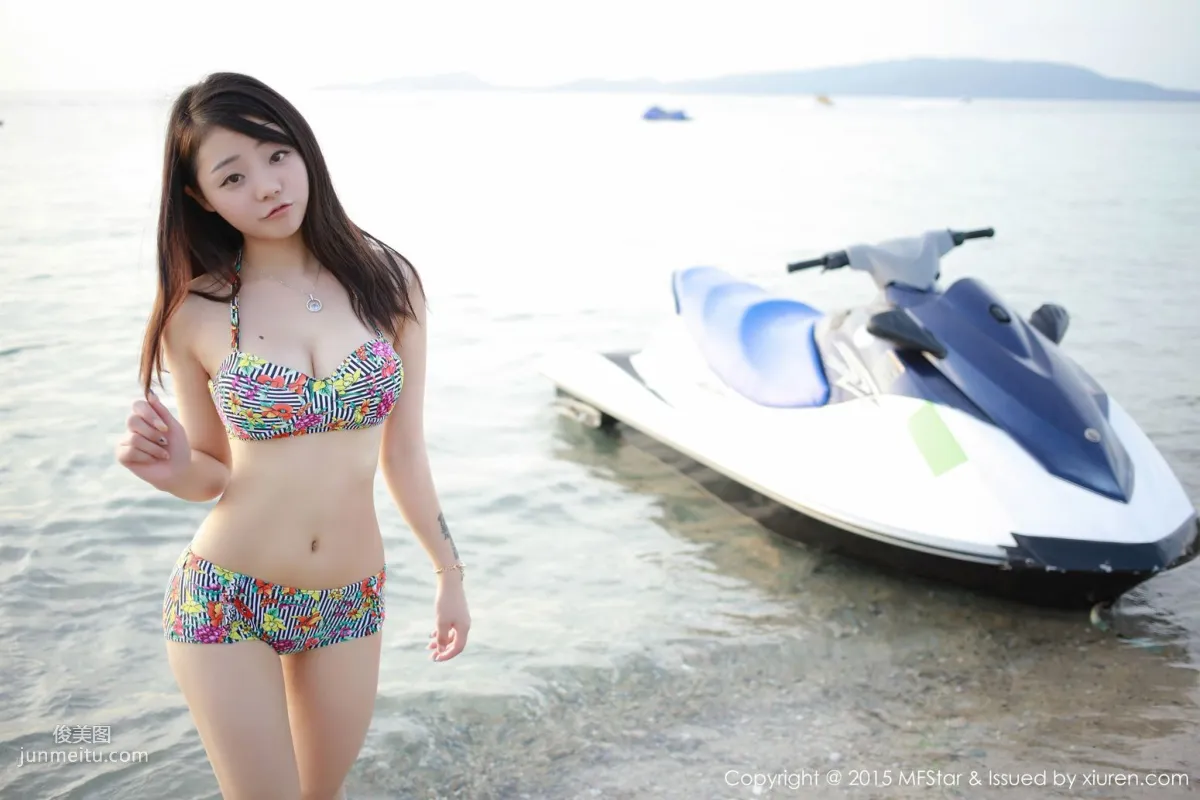 佘貝拉bella《長灘旅拍》2套比基尼系列 [模範學院MFStar] Vol.016 寫真集 13