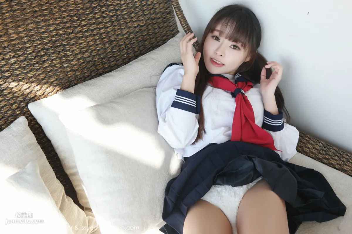 Liu Youqi Sevenbaby 'Dali Travel Shoot' Sailor Uniform Seductive Girl [MFStar] Vol.002 Photo Set photo 12
