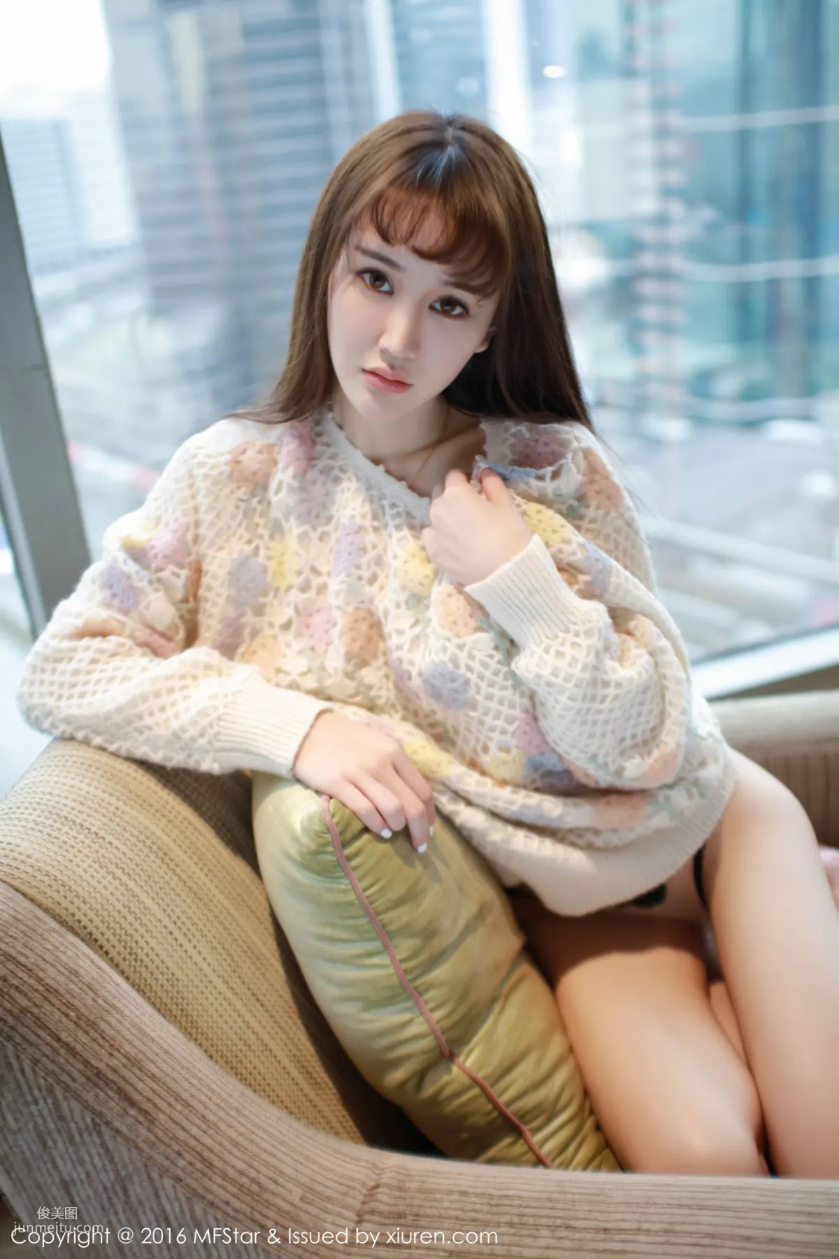 Cheryl Qingshu, School Swimsuit and Sexy Knitwear [MFStar] Vol.045 Photo Set photo 33