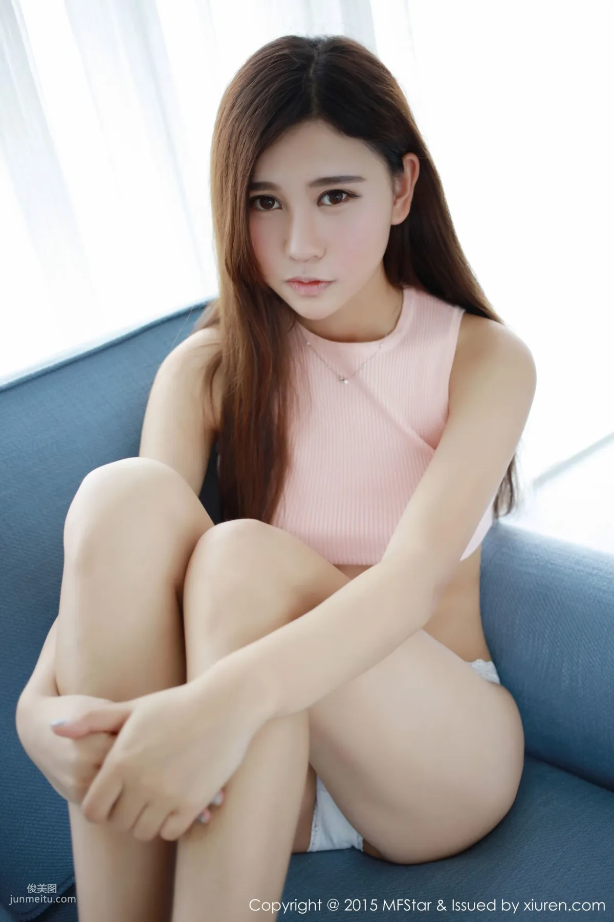 Milk Chuchu "Sexy Camisole + Maid Series" [MFStar] Vol.018 Photo Set photo 17