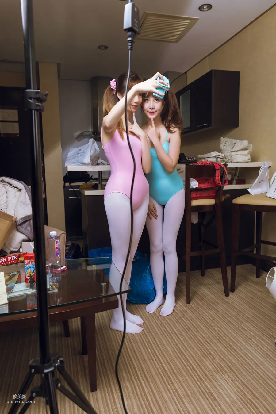 Two Cute Ballet Gymnastics Goddesses [51MODO Magazine] VOL.002 Photo Set photo 3