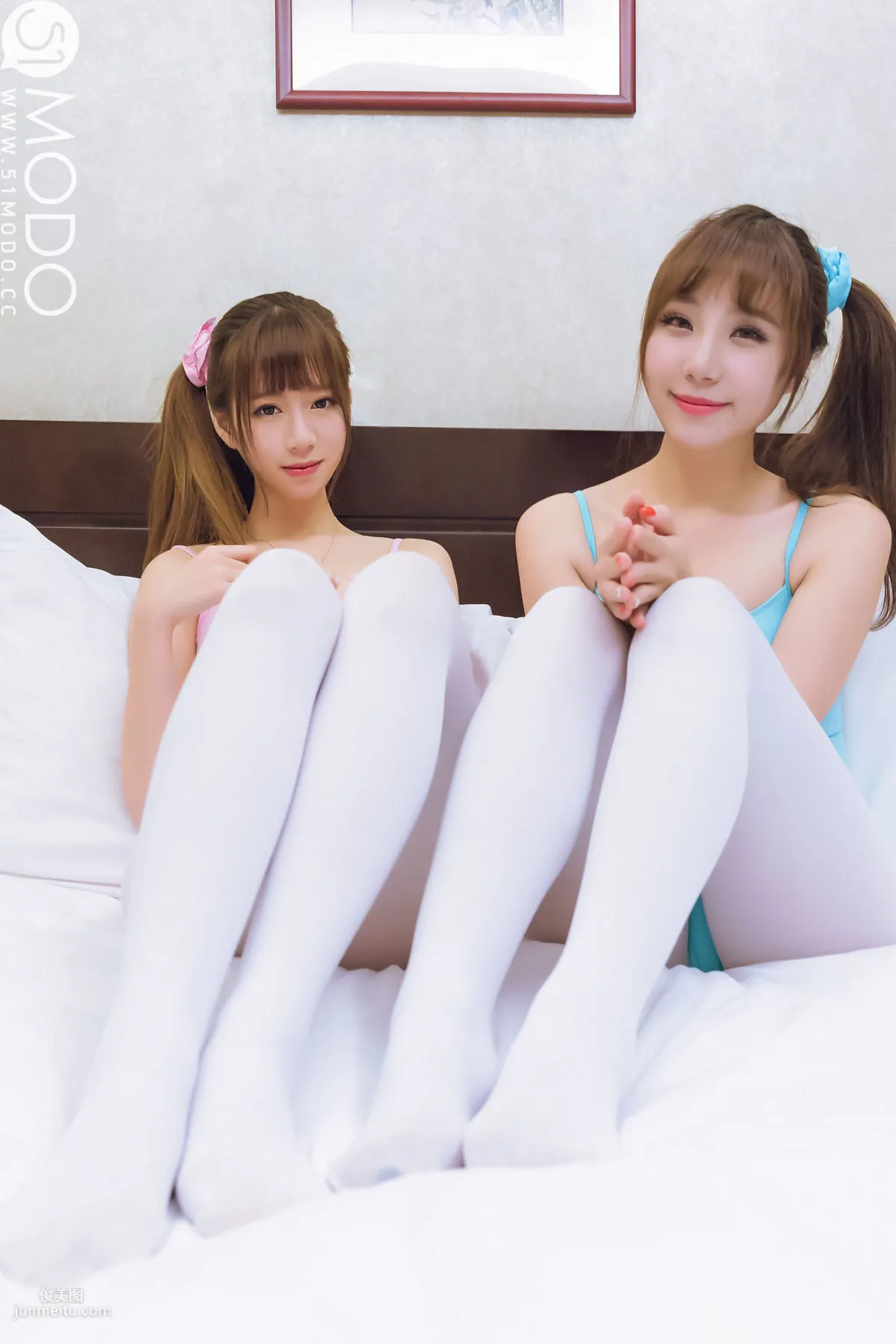 Two Cute Ballet Gymnastics Goddesses [51MODO Magazine] VOL.002 Photo Set photo 31