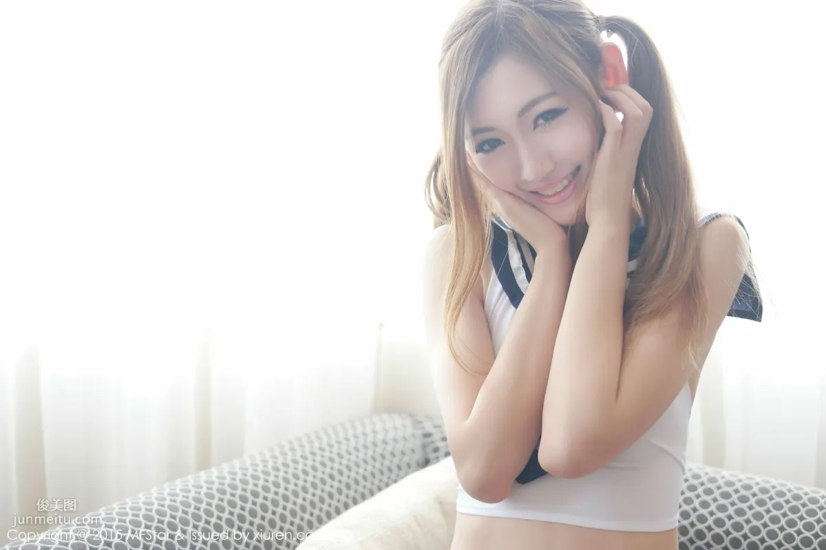 Shen Mengyao Sailor Uniform Girl + Sexy Lace Private Shoot Series [MFStar] Vol.008 Photo Set photo 2