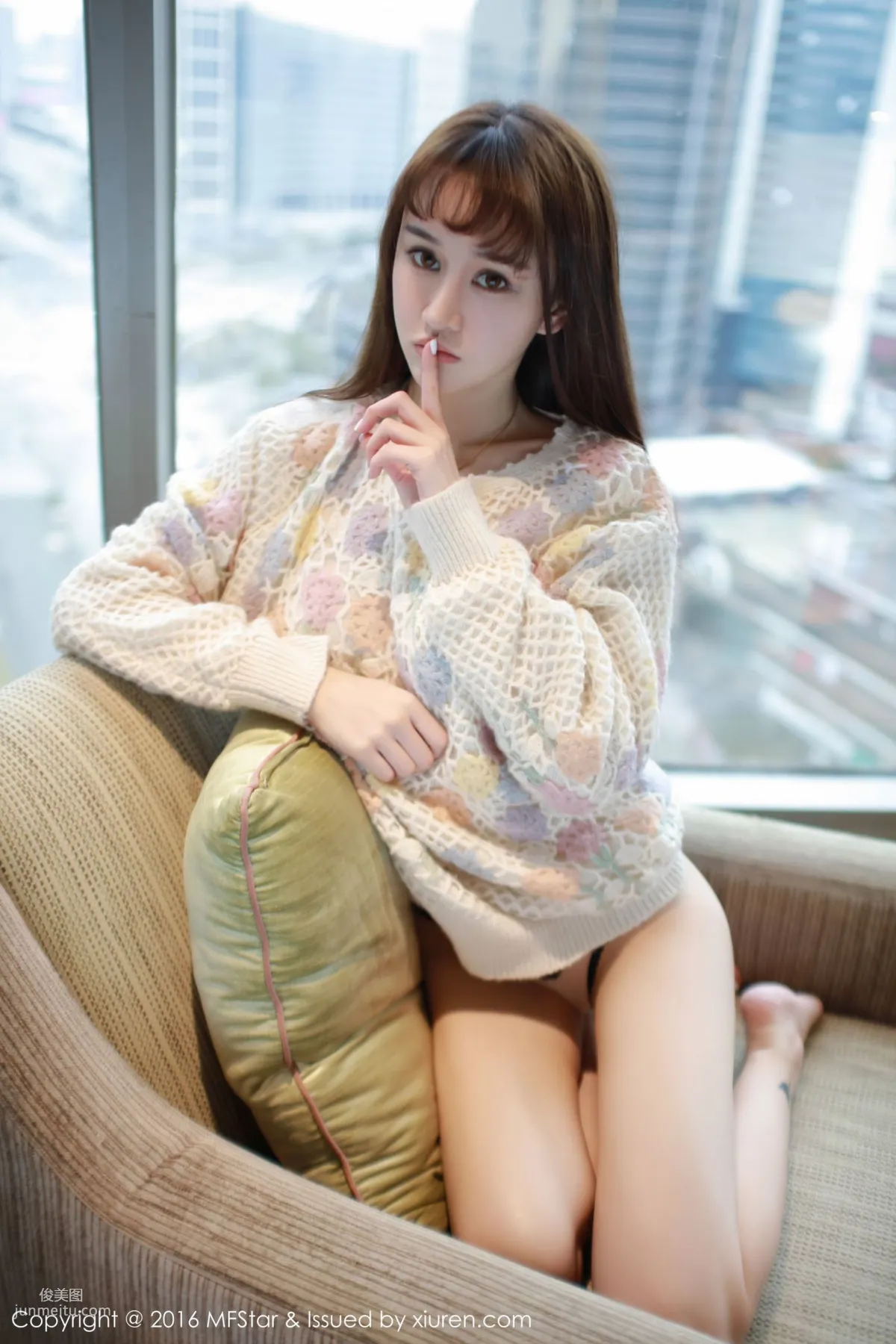 Cheryl Qingshu, School Swimsuit and Sexy Knitwear [MFStar] Vol.045 Photo Set photo 32