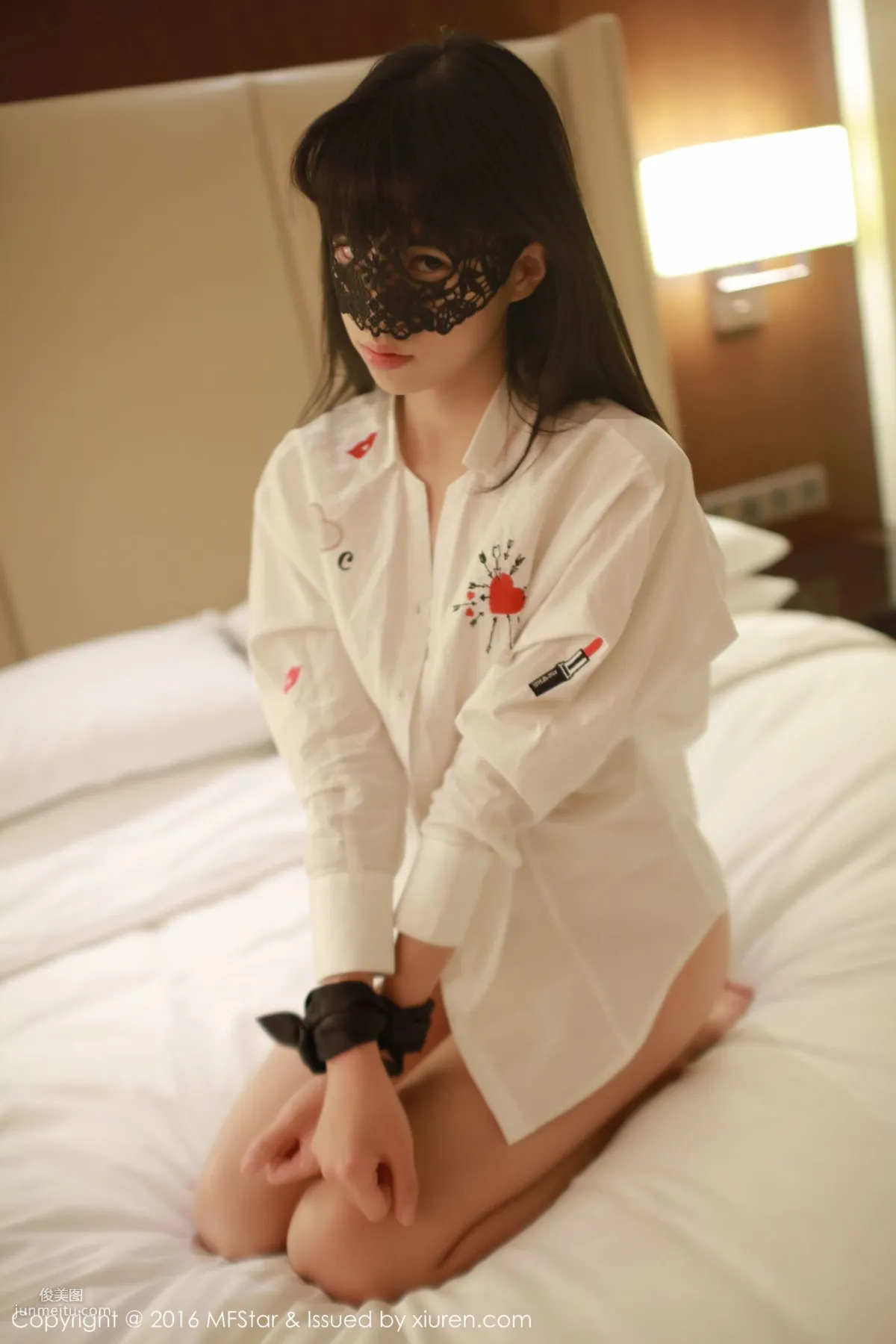 Ellie Ai Lili 《See-Through Lace Lingerie, SM Outfit》 [MFStar] Vol.058 Photo Set photo 28