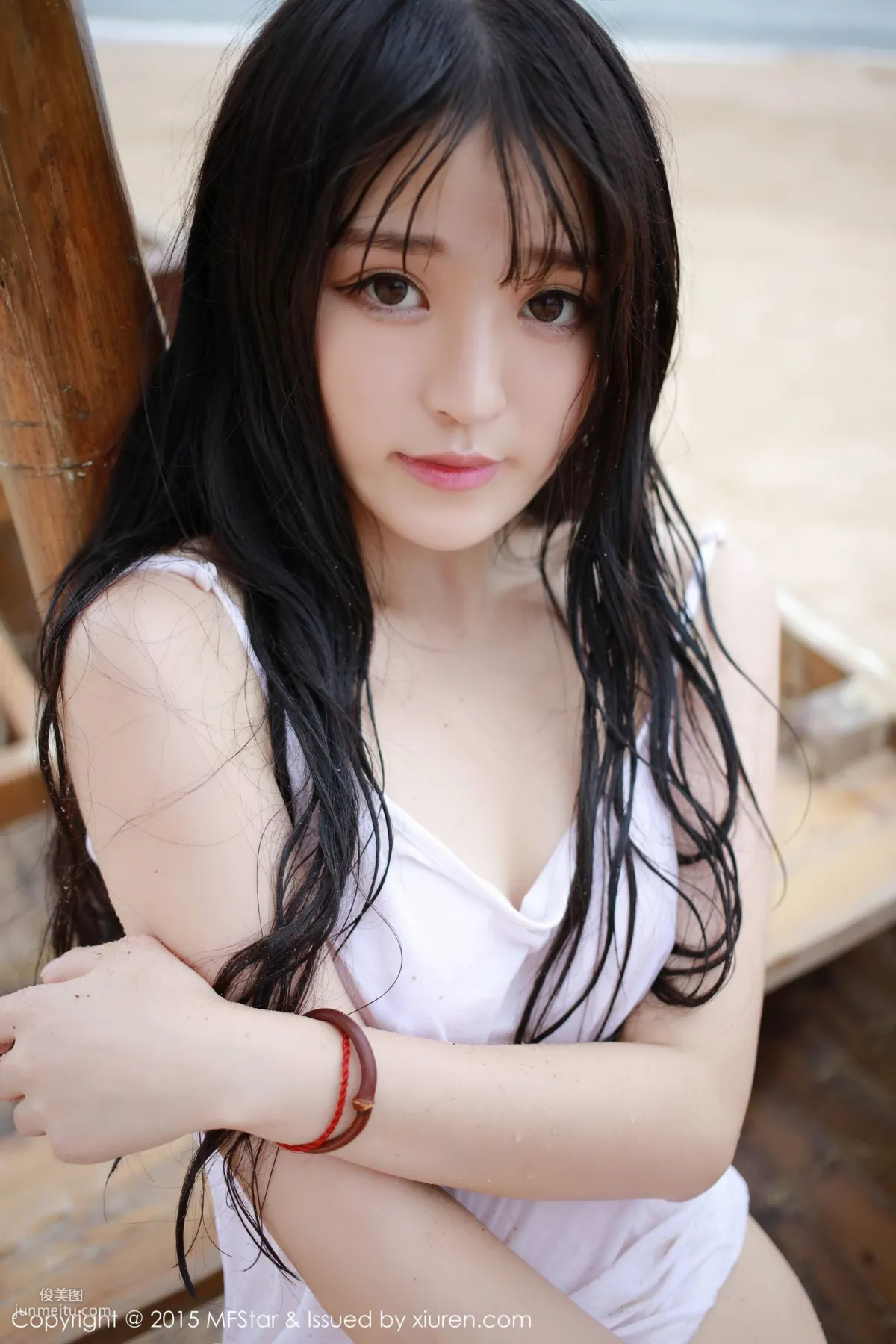 Yi Xiaoqi MoMo, Sexy Wet Travel Shoot [MFStar] Vol.029 Photo Set photo 8
