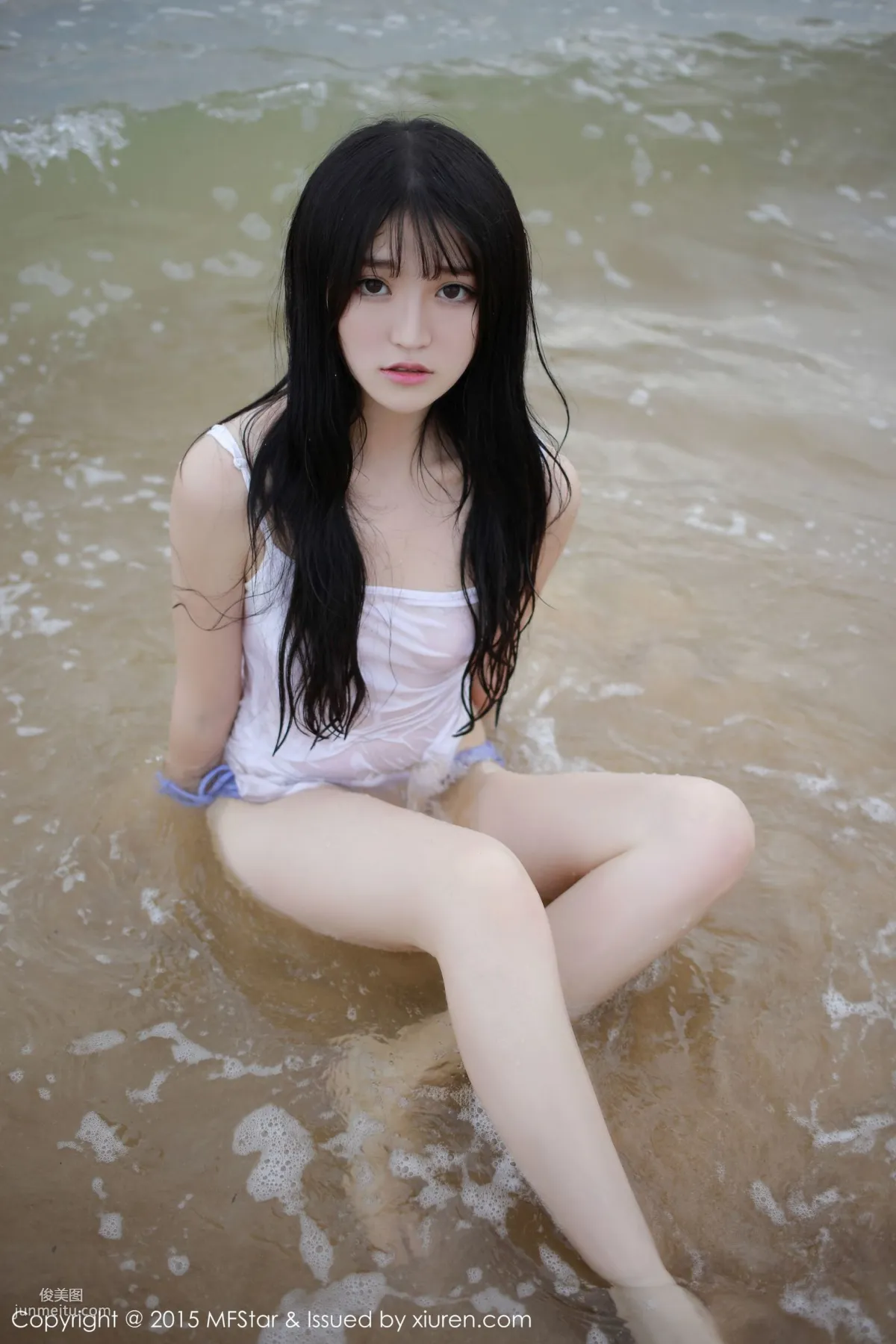 Yi Xiaoqi MoMo, Sexy Wet Travel Shoot [MFStar] Vol.029 Photo Set photo 5