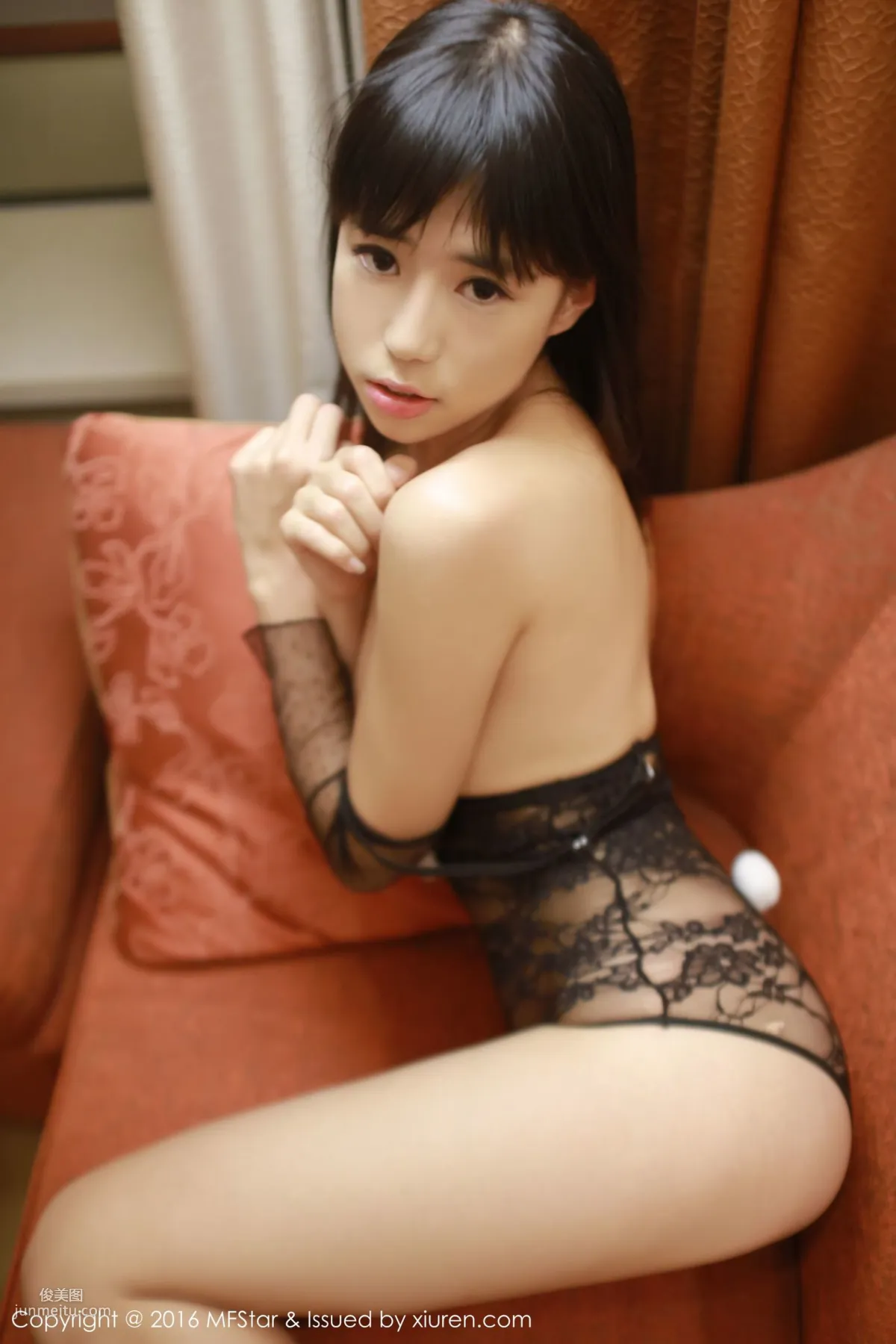 Ellie Ai Lili 《See-Through Lace Lingerie, SM Outfit》 [MFStar] Vol.058 Photo Set photo 15