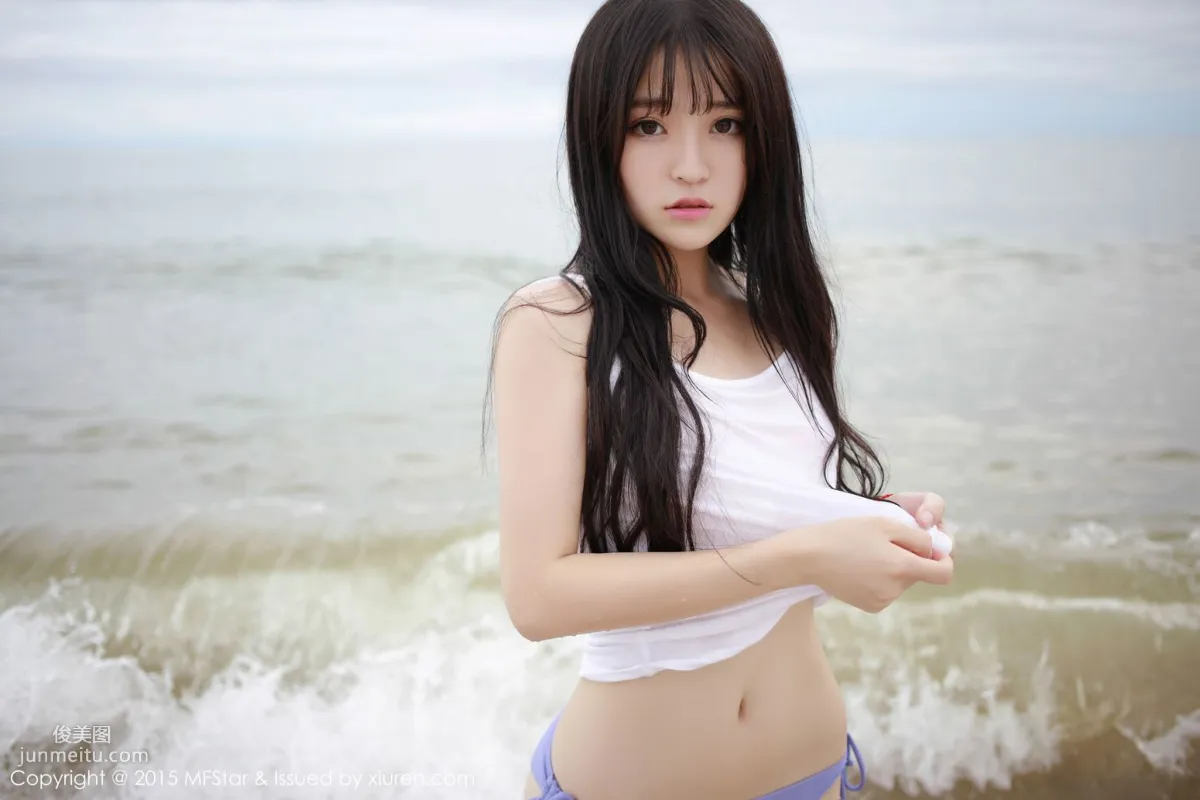 Yi Xiaoqi MoMo, Sexy Wet Travel Shoot [MFStar] Vol.029 Photo Set photo 3