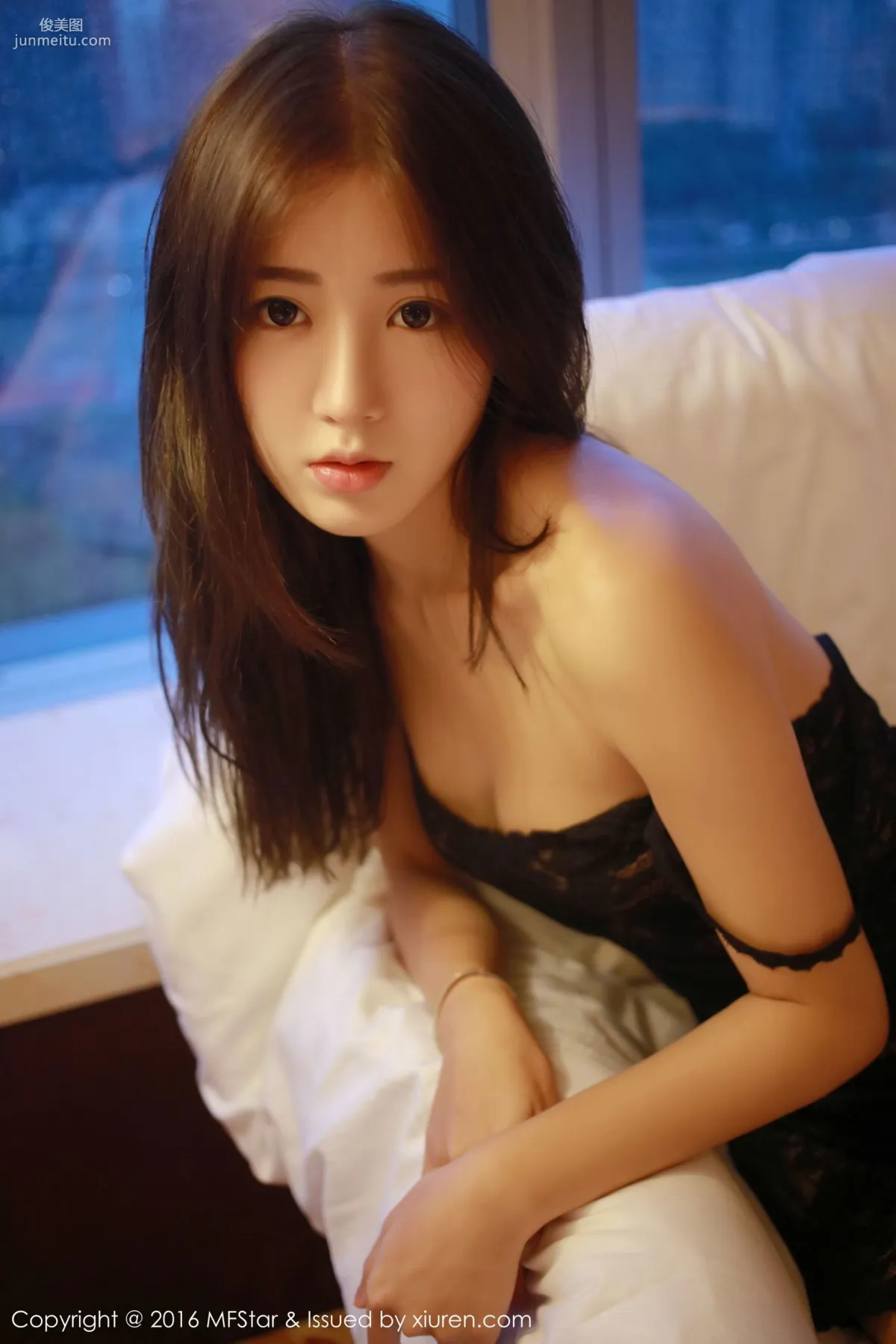 Ludan luna Crystal Clear Sweet Face, Very Sweet Looks, Skin Like Jade, Beautiful Eyes Glancing [MFStar] Vol.078 Photo Set photo 27