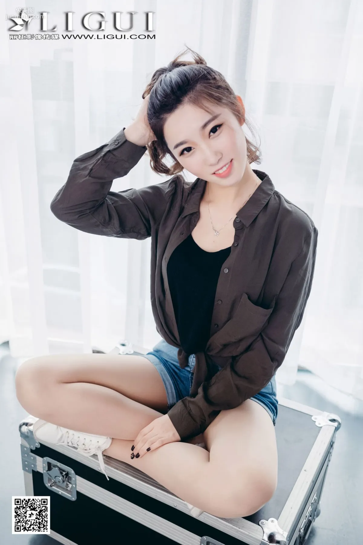 Model 筱筱《甜美热裤少女》 [丽柜] 写真集5