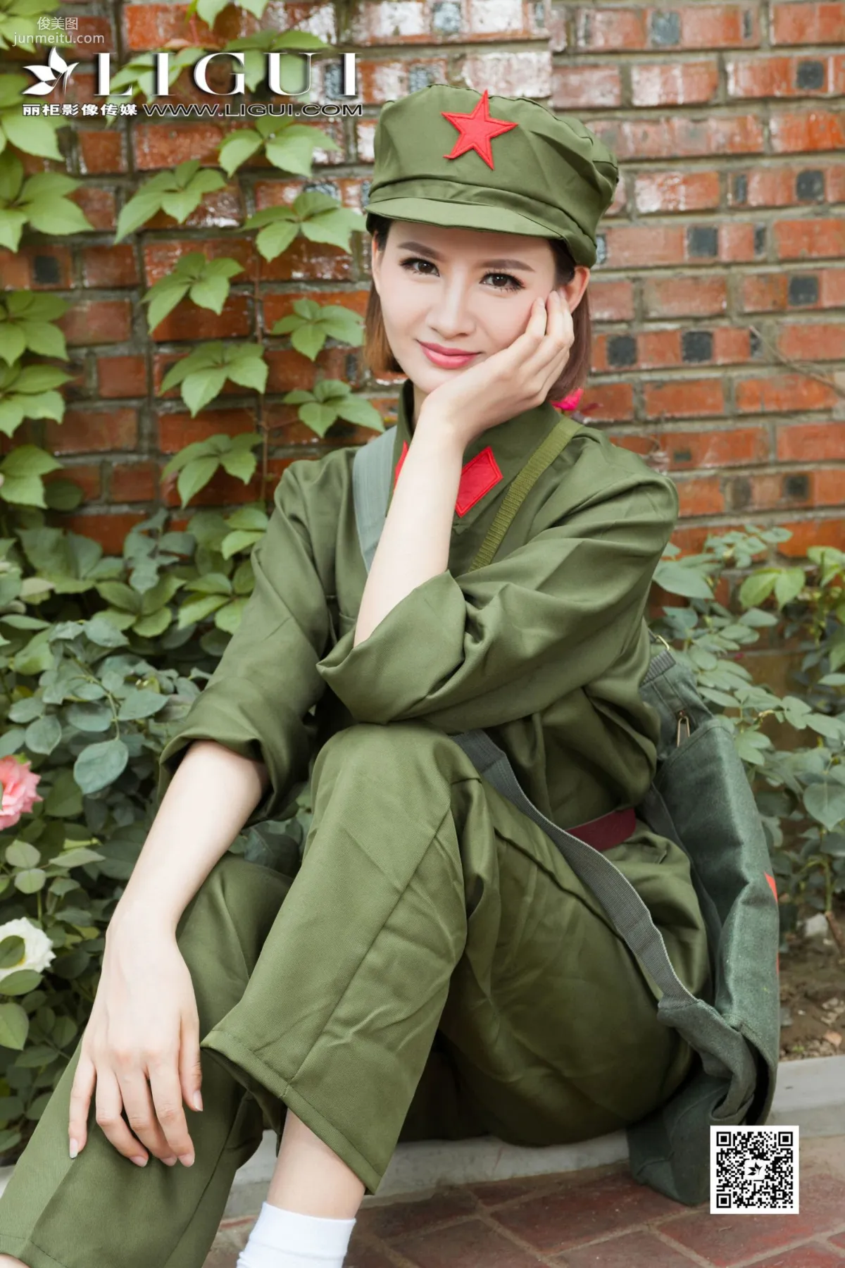 AMY《民国女兵》 [丽柜] 写真集18