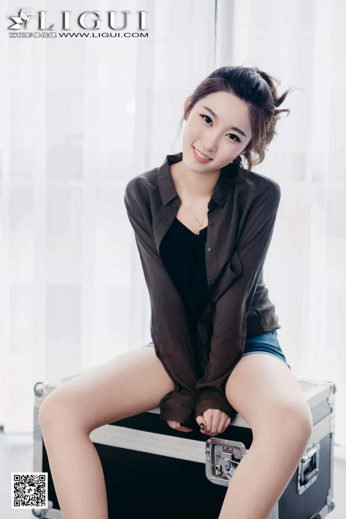 Model 筱筱《甜美热裤少女》 [丽柜] 写真集7