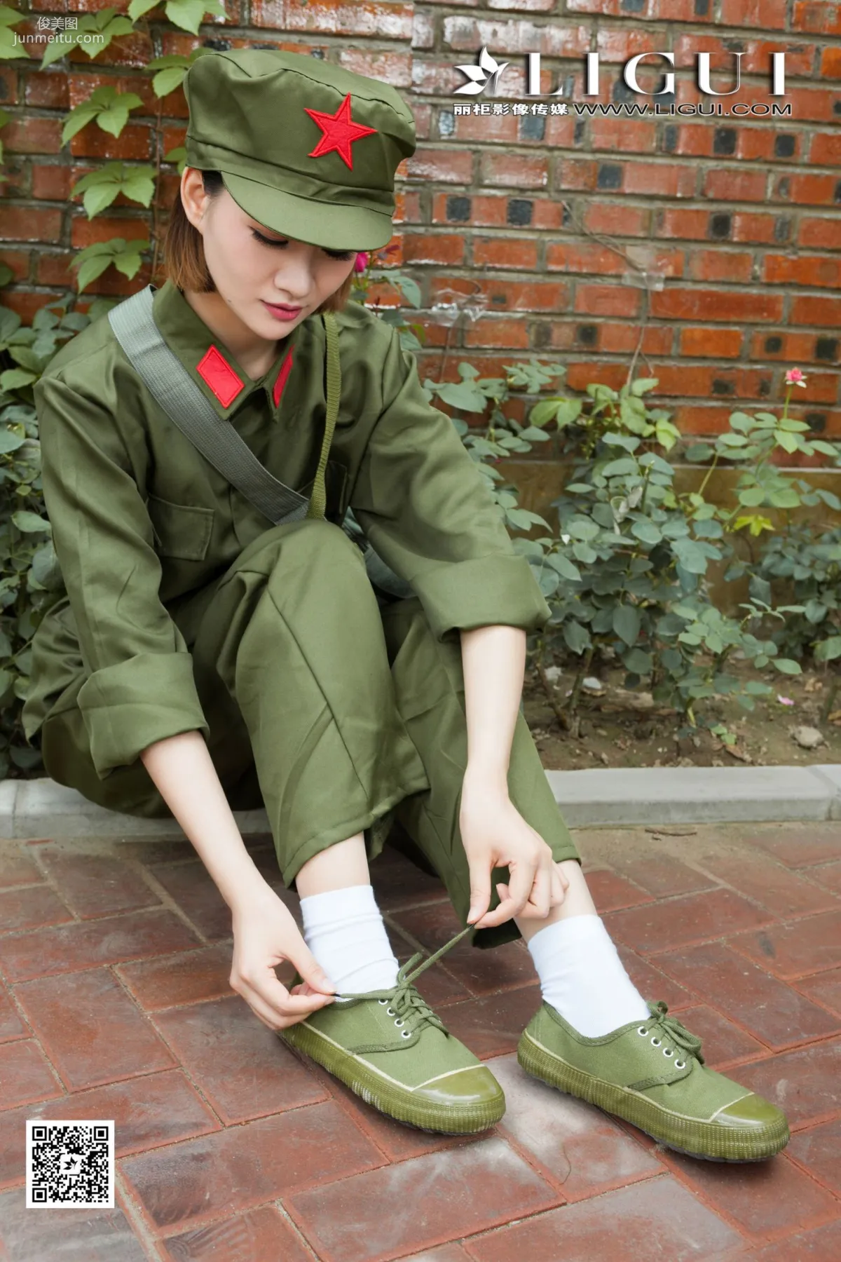 AMY《民国女兵》 [丽柜] 写真集23