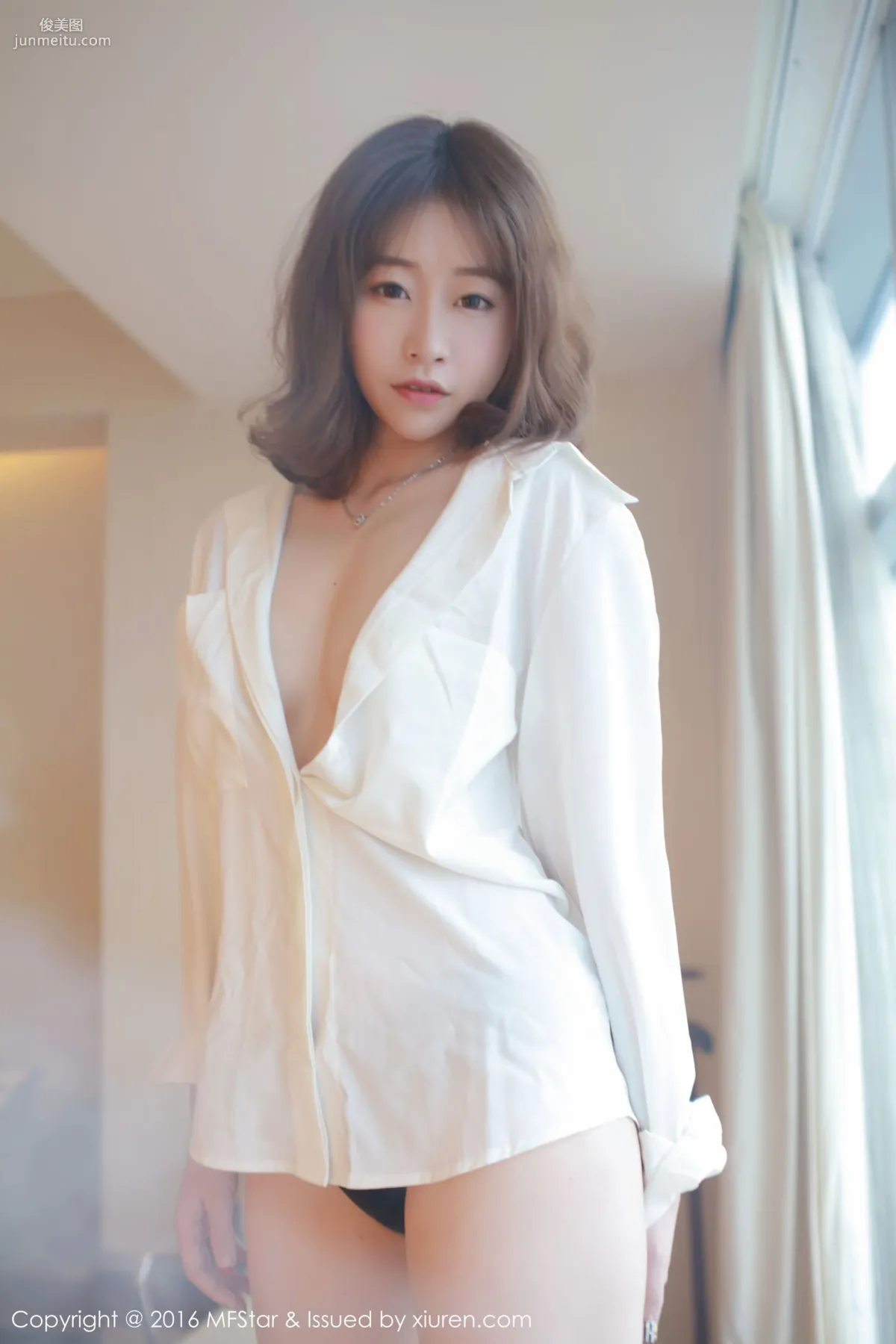 Chen Siyu, Tempting Big Bust and Long Beautiful Legs [MFStar] Vol.066 Photo Set photo 47