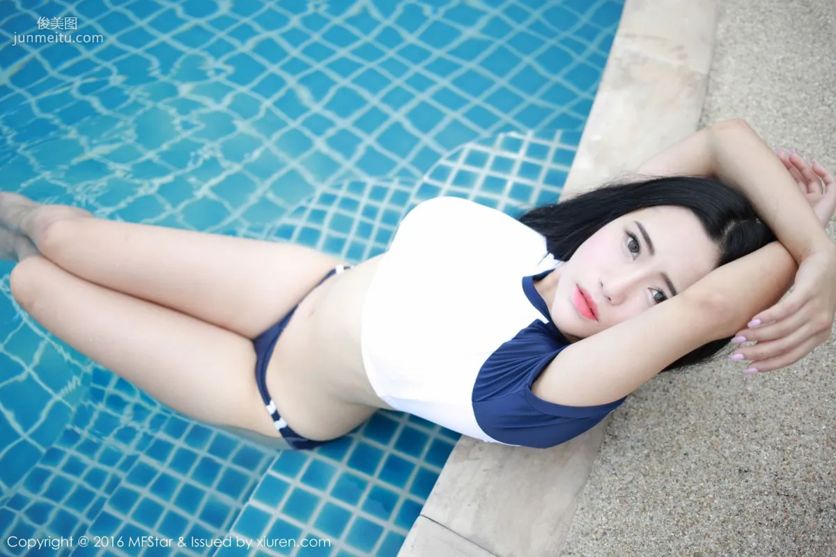 Dou Douliang, Koh Samui Travel Shoot, 3 Sets of Sexy Outfits [MFStar] Vol.042 Photo Set photo 40