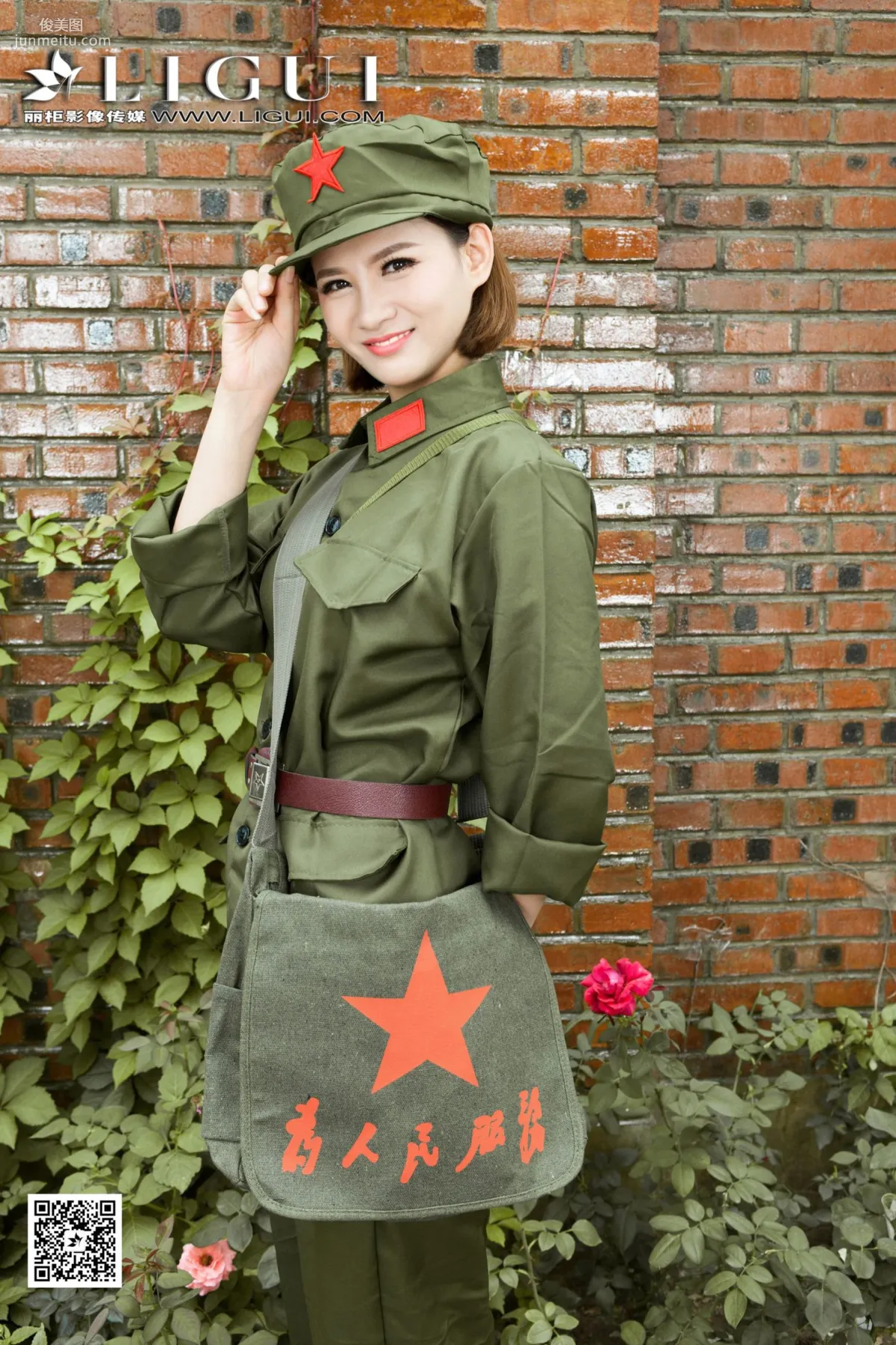 AMY《民国女兵》 [丽柜] 写真集7