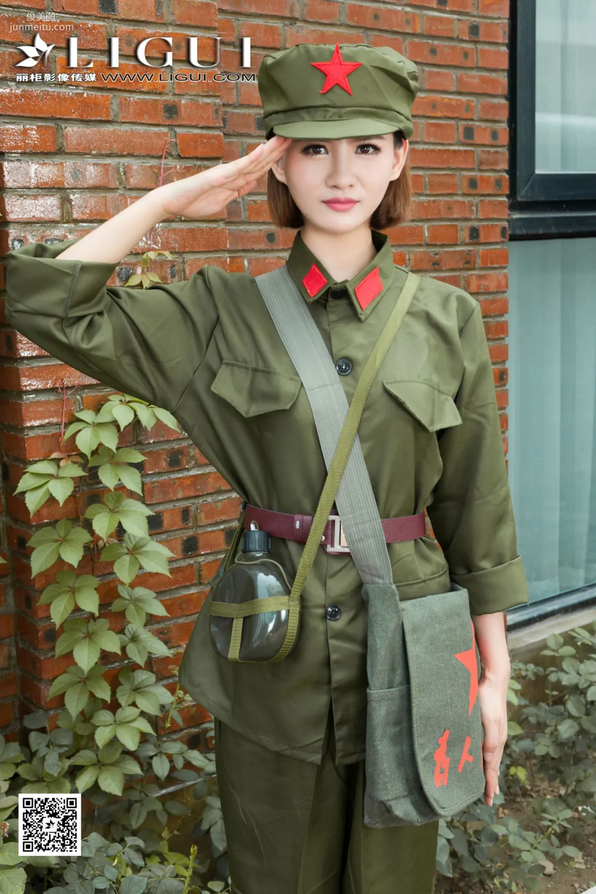 AMY《民国女兵》 [丽柜] 写真集33