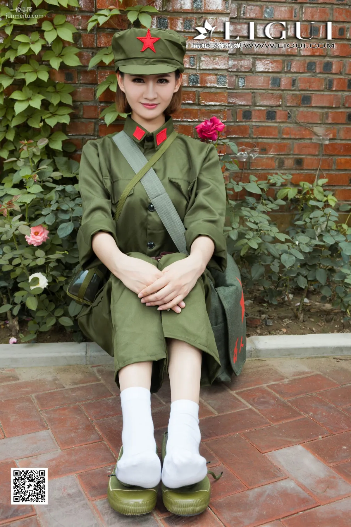 AMY《民国女兵》 [丽柜] 写真集26