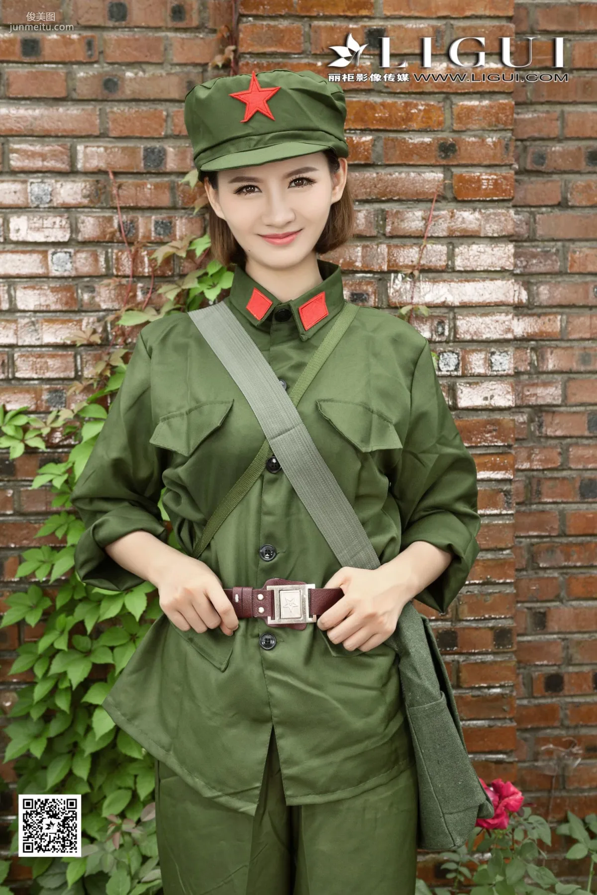 AMY《民国女兵》 [丽柜] 写真集3