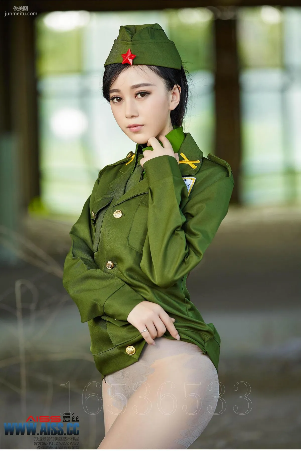 Zhao Xiaomi (Zhao Yumo) Sexy Silk Stockings Little Agent [AISS] F6035 Photo Set photo 5