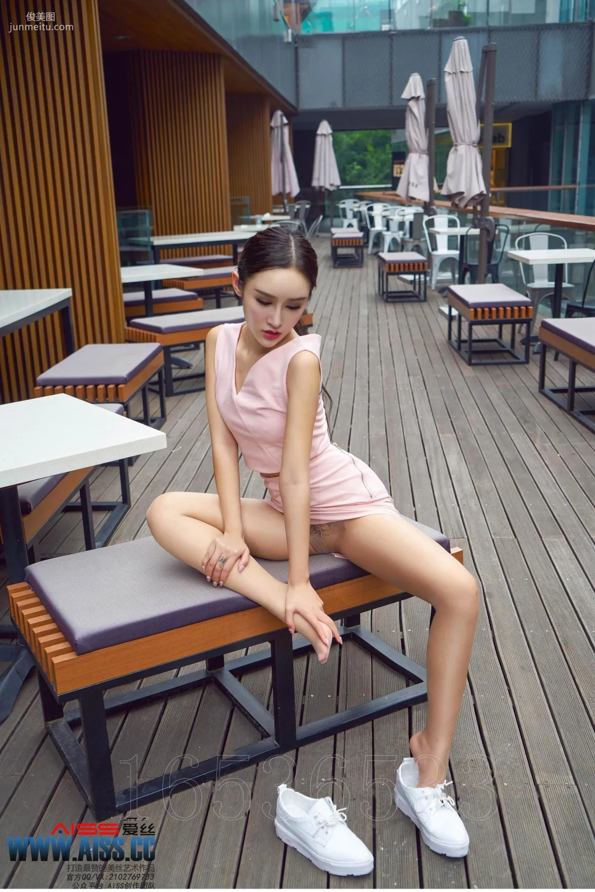 欣杨《街角美人》 [AISS爱丝] F6034 写真集115