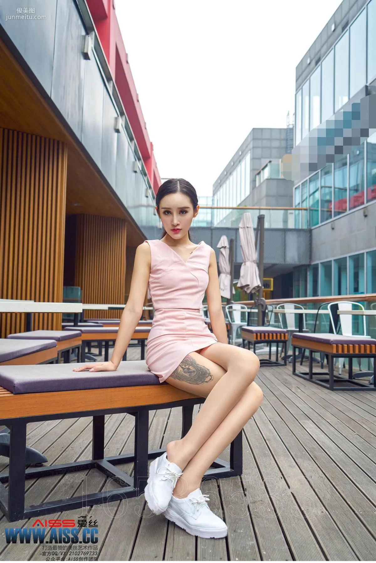 欣杨《街角美人》 [AISS爱丝] F6034 写真集122